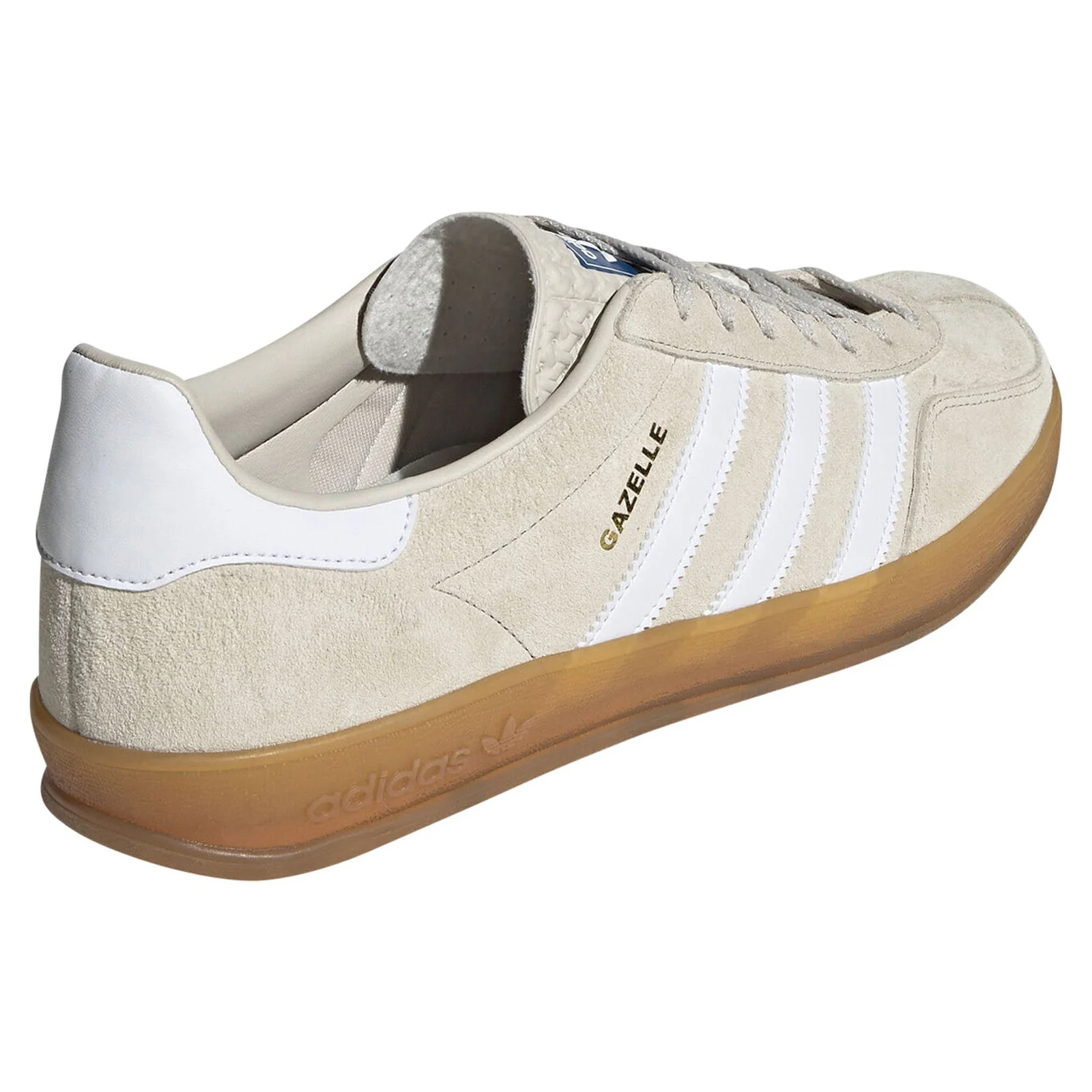 adidas Originals Gazelle Indoor Trainers - Beige - Image 3