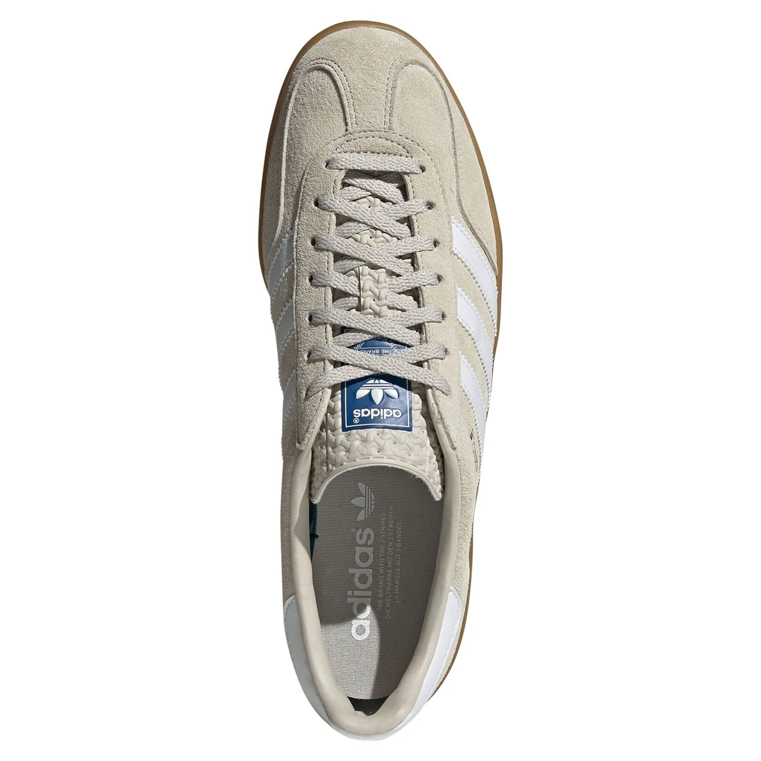 adidas Originals Gazelle Indoor Trainers - Beige - Image 4