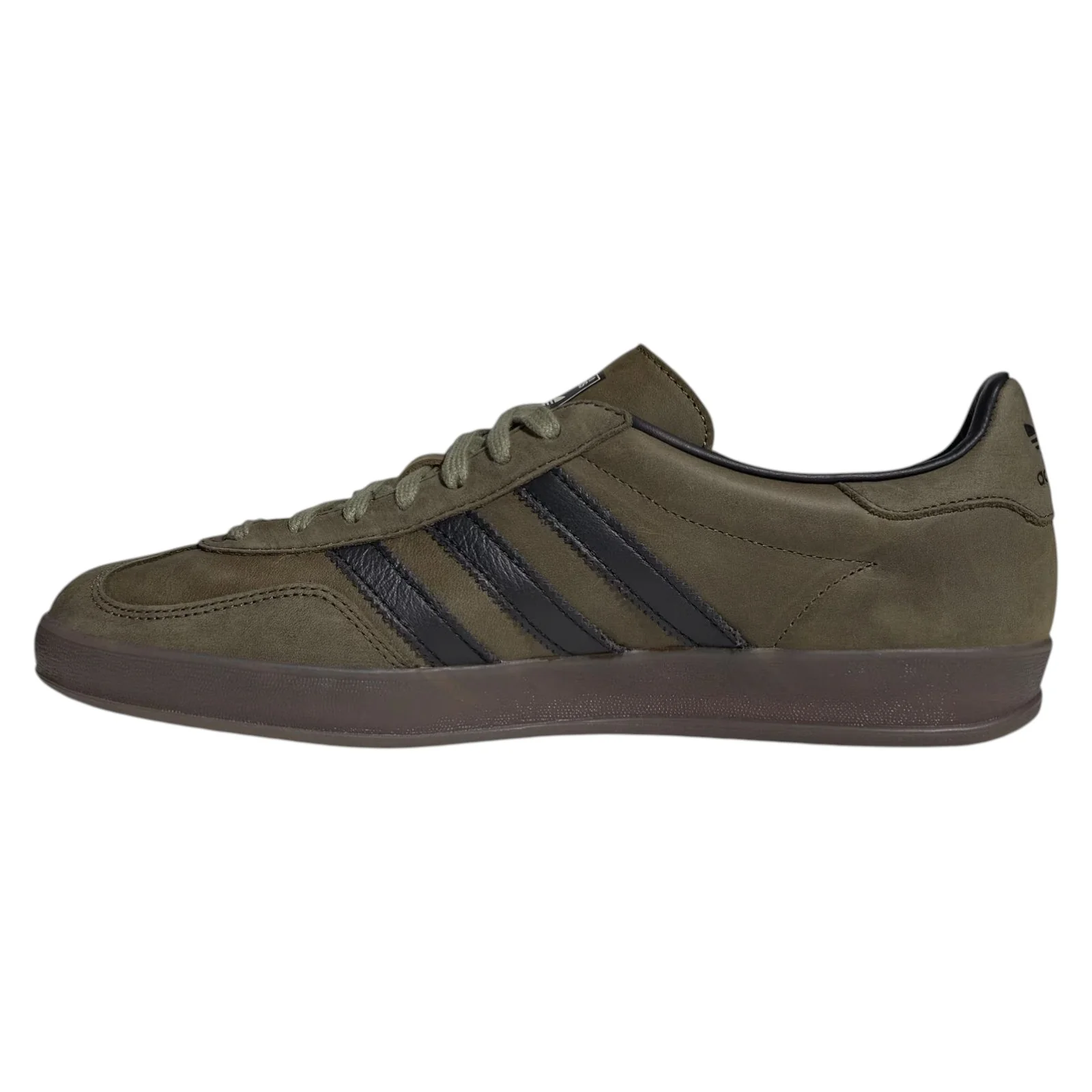 adidas Originals Gazelle Indoor Trainers - Focus Olive / Black - Image 5