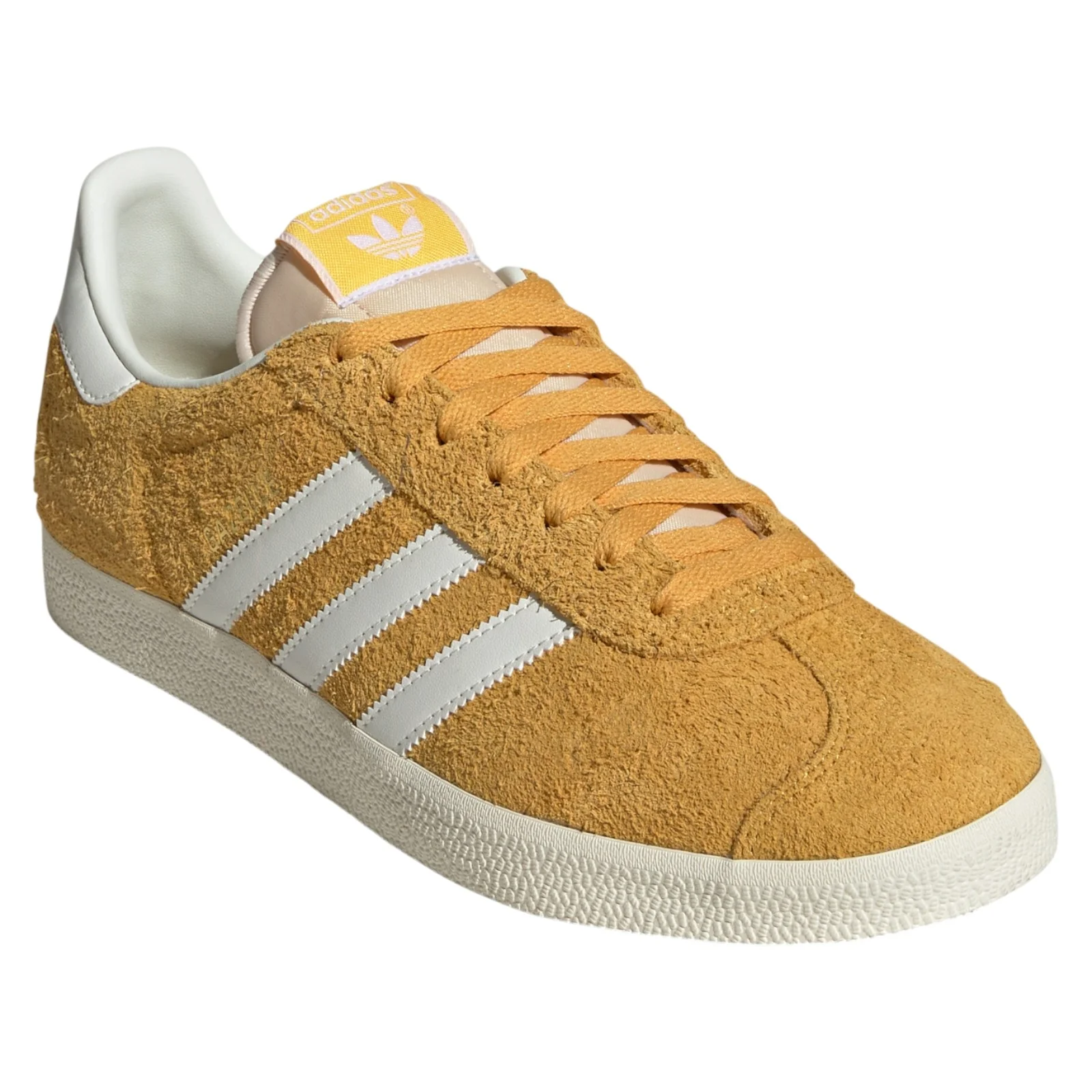 adidas Originals Gazelle Shoes - Preloved Yellow / Off White - Image 2