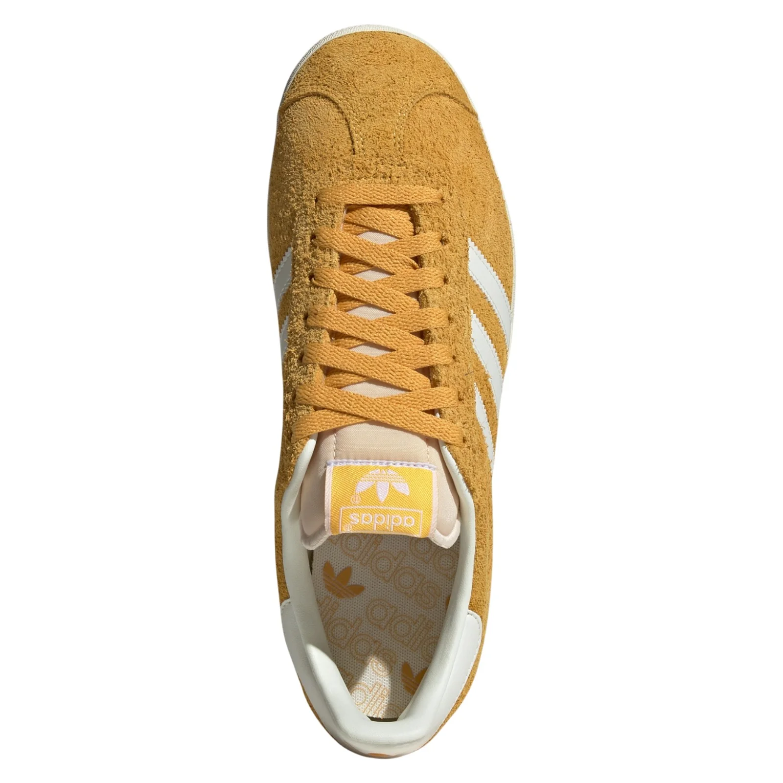 adidas Originals Gazelle Shoes - Preloved Yellow / Off White - Image 6
