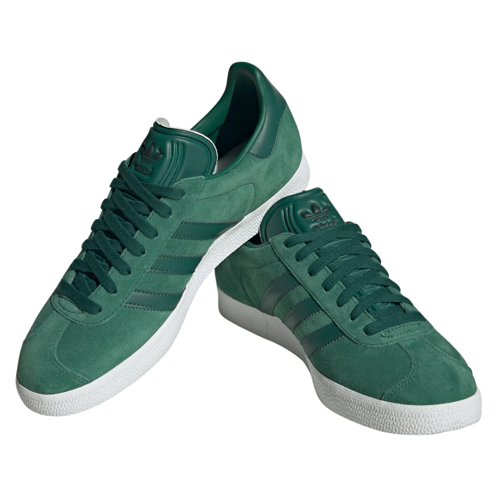 adidas Originals Gazelle Shoes - Tech Forest / Collegiate Green - Image 3