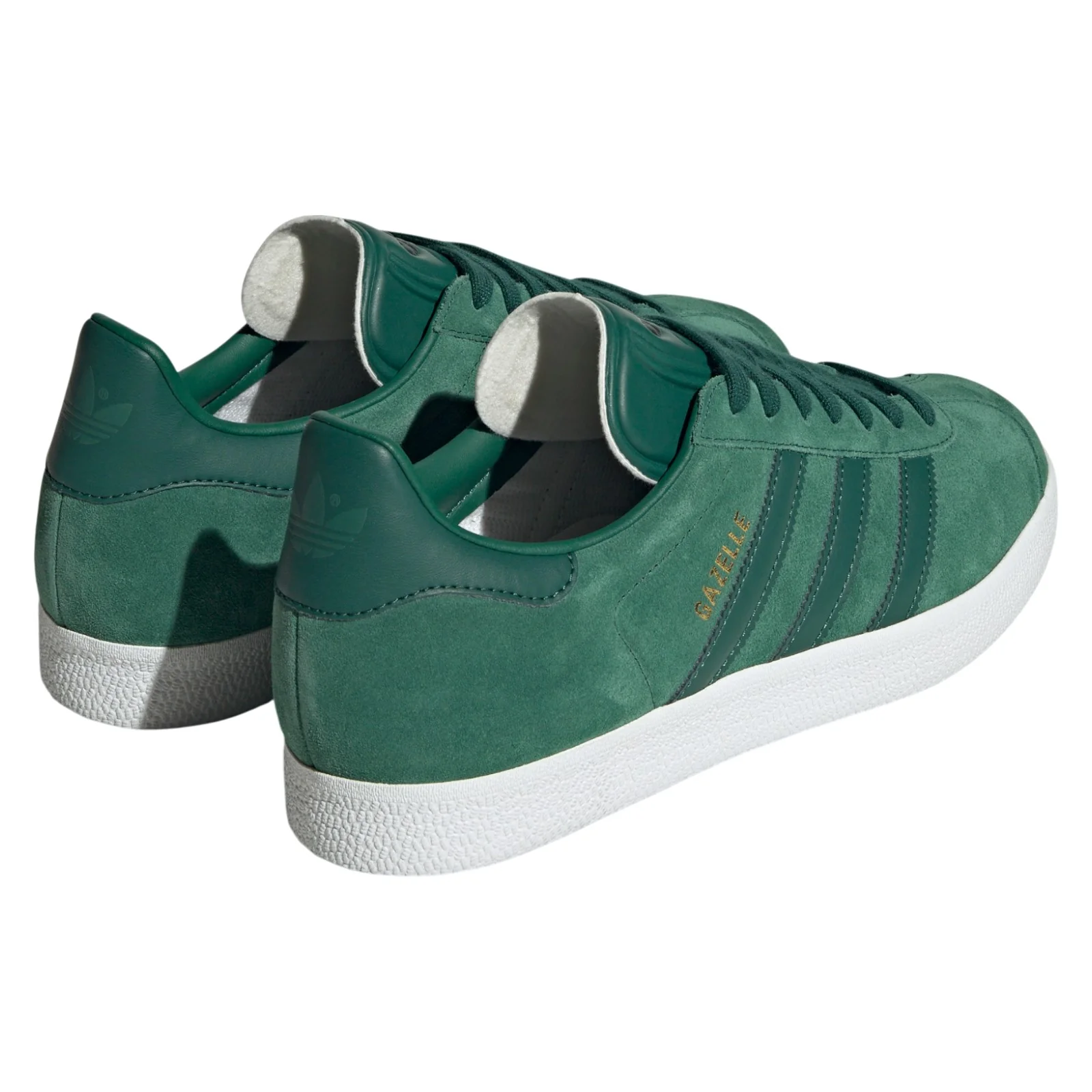 adidas Originals Gazelle Shoes - Tech Forest / Collegiate Green - Image 4