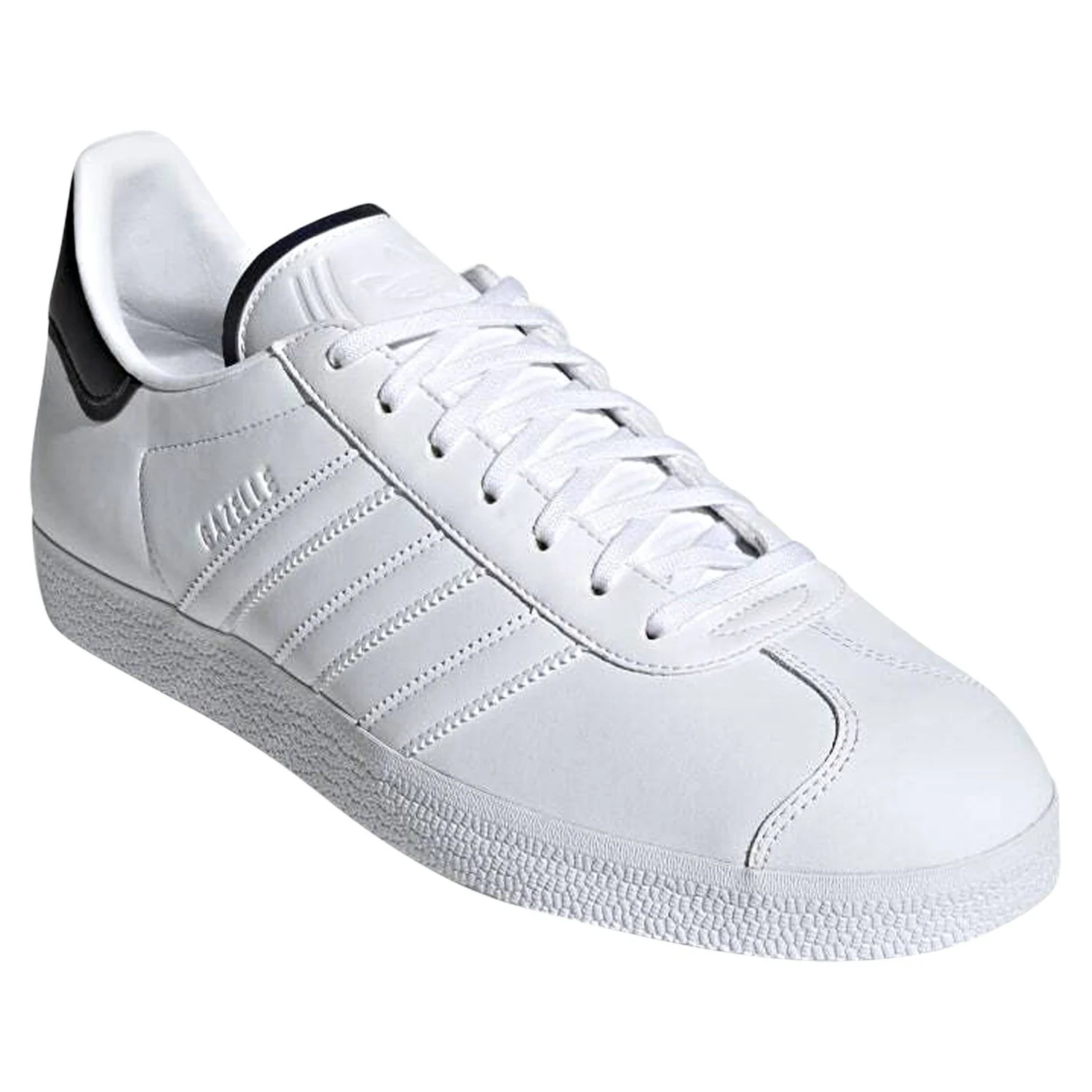 adidas Originals Gazelle Shoes - White/Black - Image 2