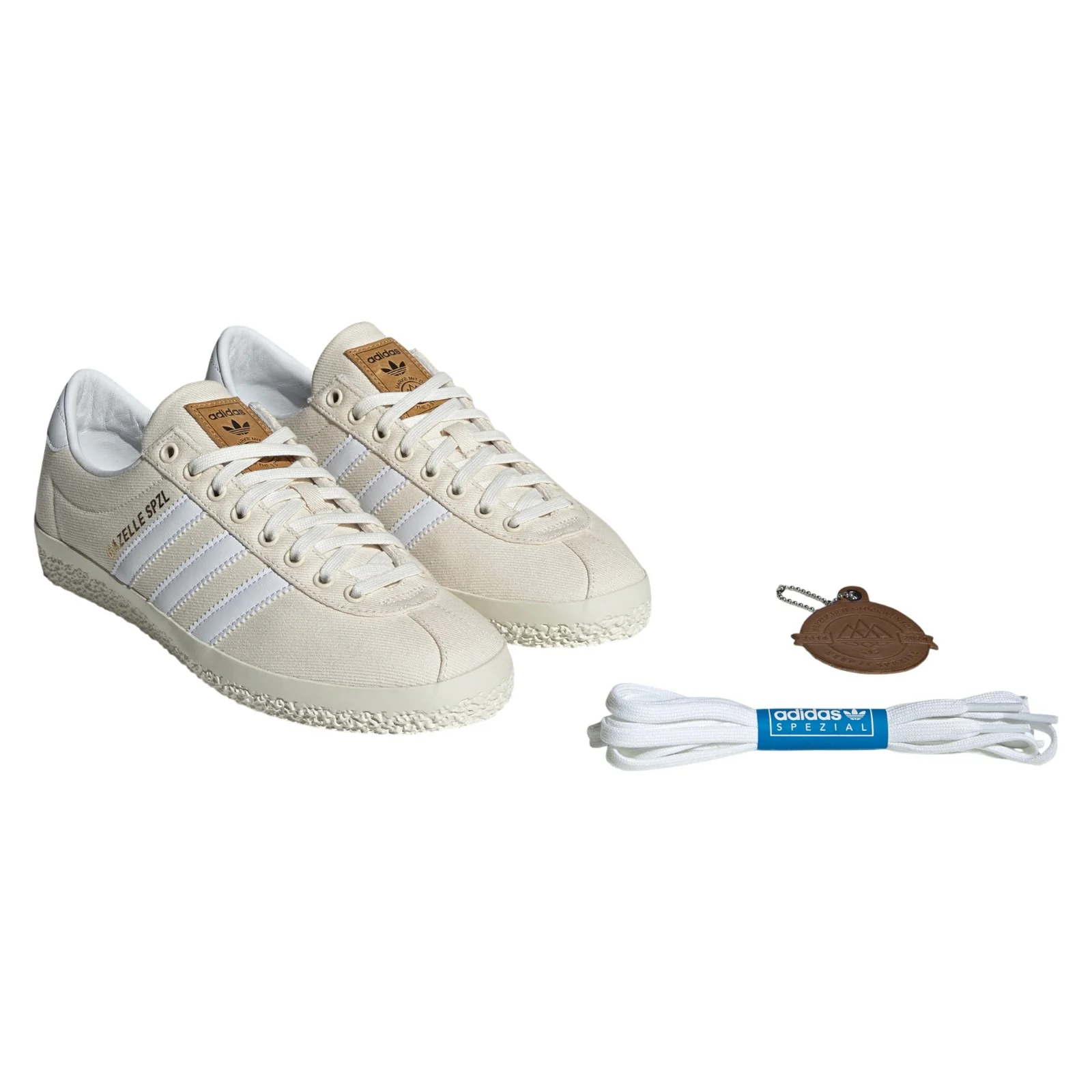 adidas Originals Gazelle SPZL Trainers - Chalk White / Cloud White - Image 10