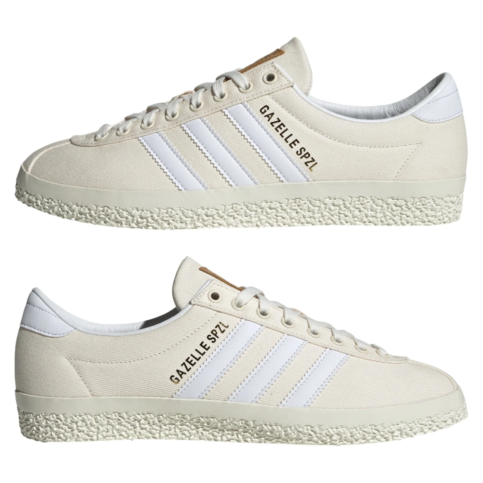 adidas Originals Gazelle SPZL Trainers - Chalk White / Cloud White - Image 9
