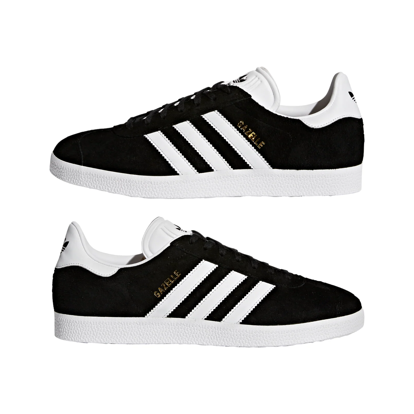 adidas Originals Gazelle Trainers - Black White - Image 10