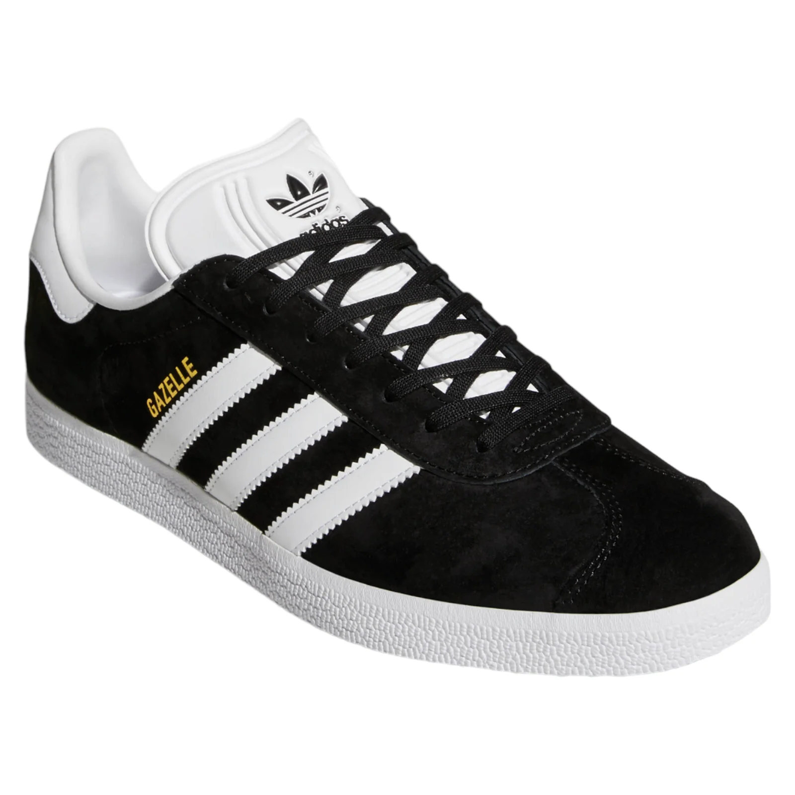 adidas Originals Gazelle Trainers - Black White - Image 2
