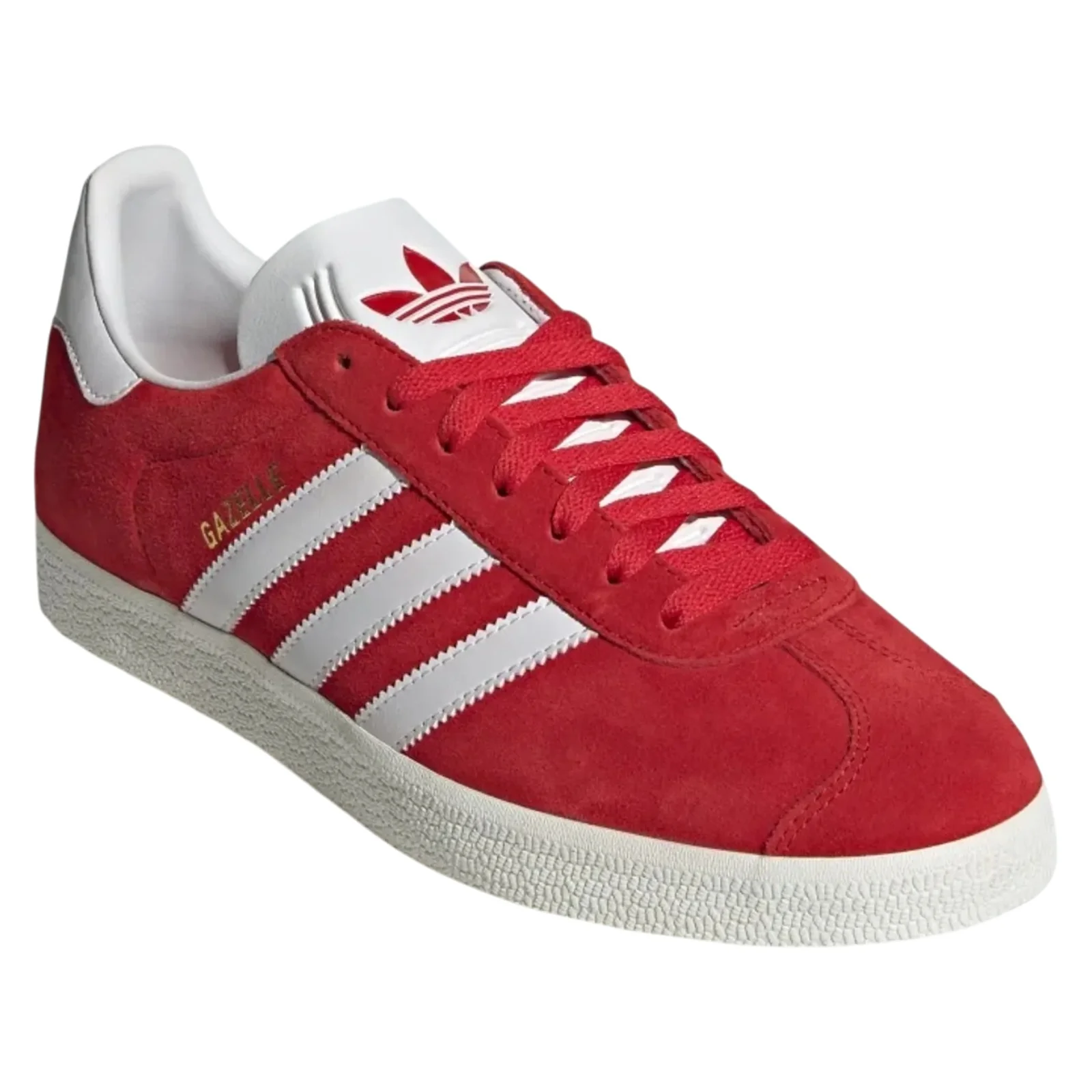 adidas Originals Gazelle Trefoil Shoe - Better Scarlet / White - Image 2