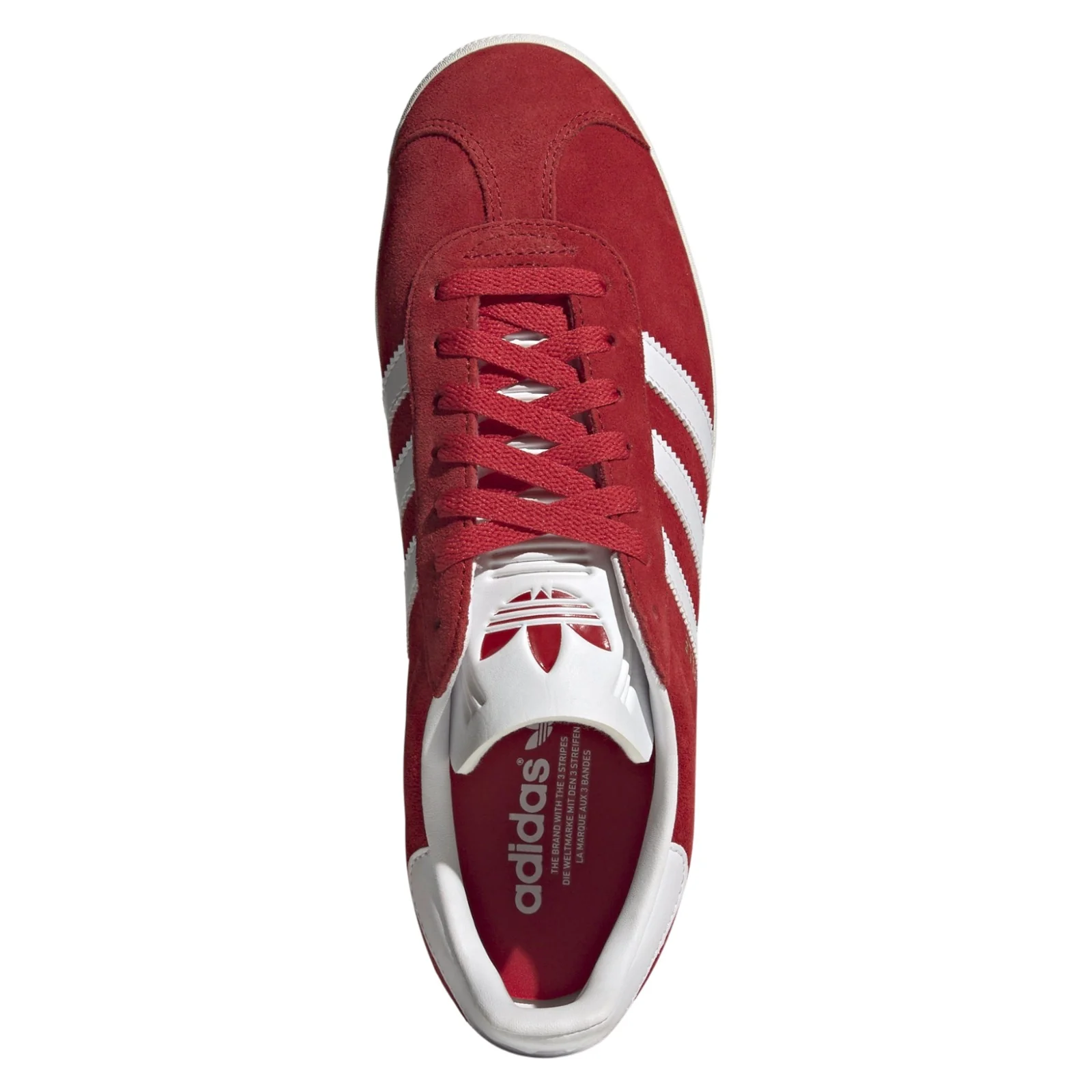 adidas Originals Gazelle Trefoil Shoe - Better Scarlet / White - Image 7