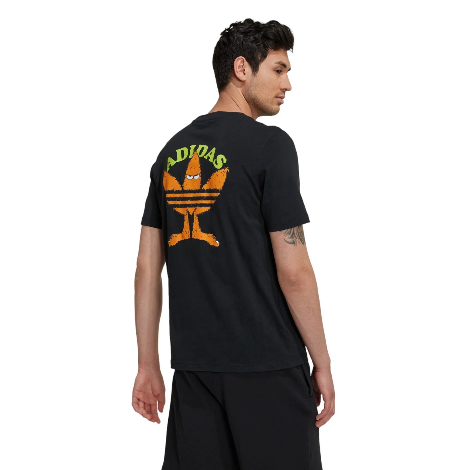 adidas Originals Graphic Fun Trefoil T-Shirt - Black