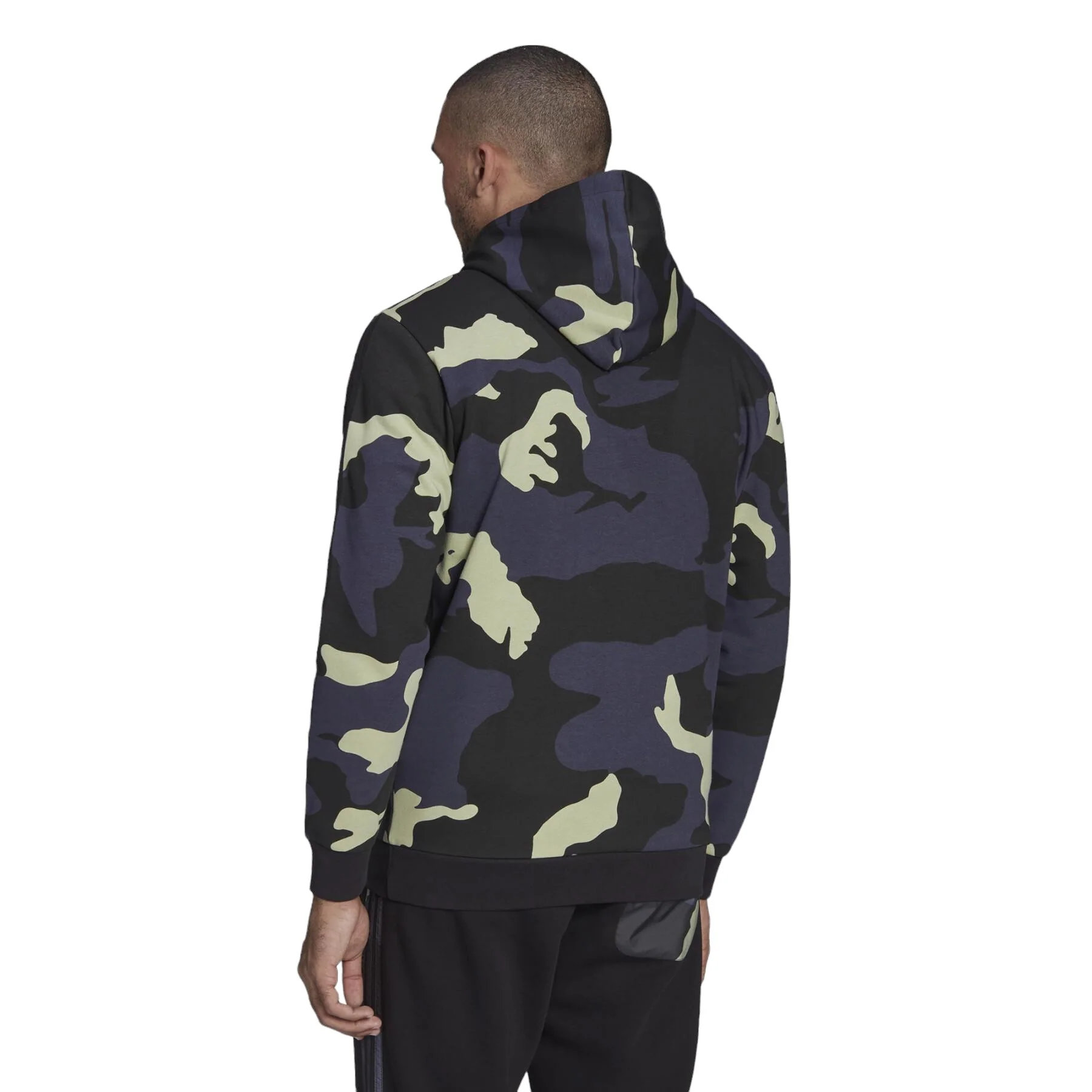 adidas Originals Graphics Camo Hoodie - Navy - Image 3