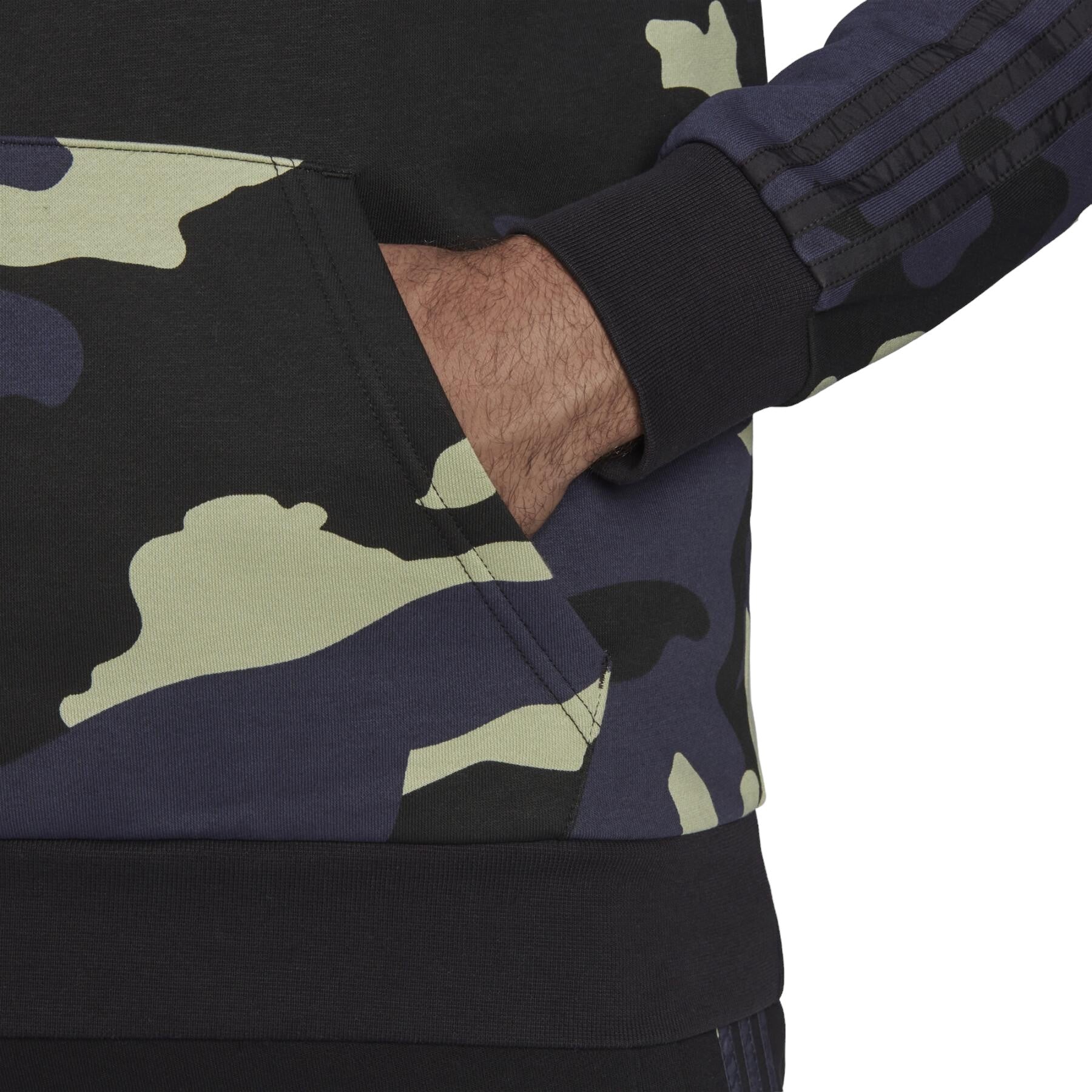 adidas Originals Graphics Camo Hoodie - Navy - Image 4