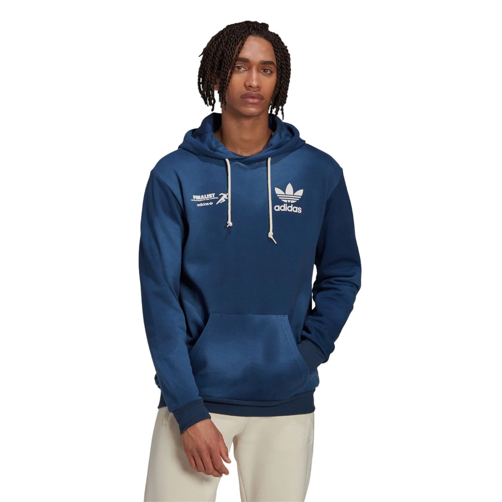 adidas Originals Graphics Mellow Ride Club Hoodie - Navy - Image 2