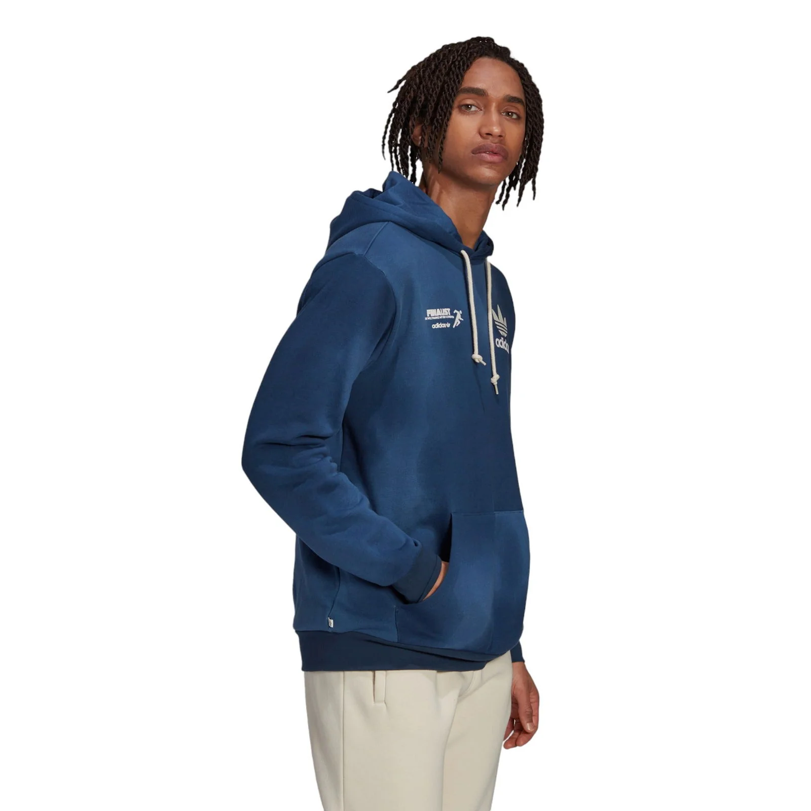 adidas Originals Graphics Mellow Ride Club Hoodie - Navy - Image 4