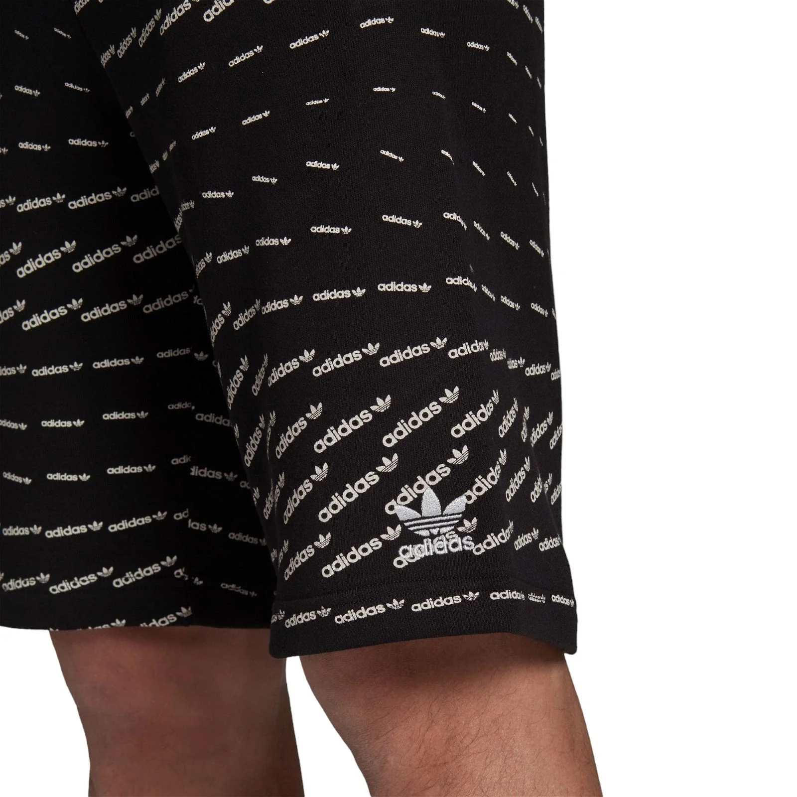 adidas Originals Graphics Monogram Shorts - Black - Image 5