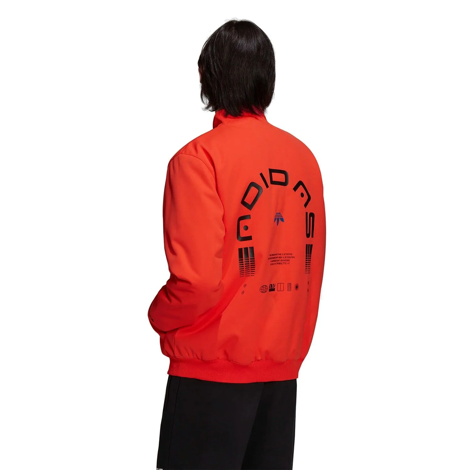 adidas Originals Graphics Symbol Collegiate Jacket - Semi Solar Red - Image 3