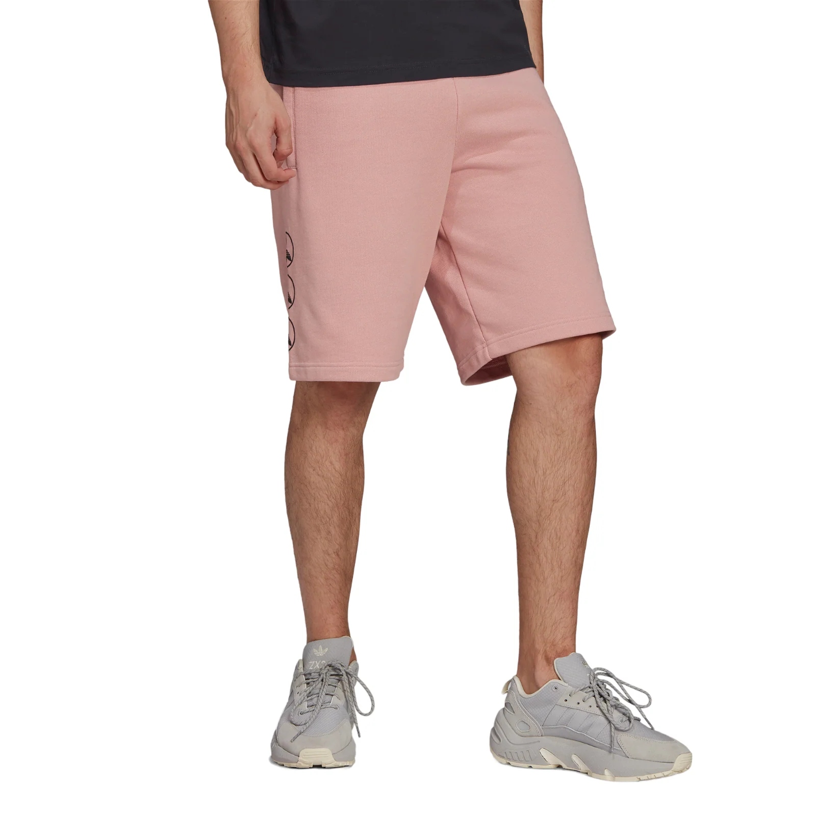 adidas Originals Graphics United Sweat Shorts - Pink - Image 4