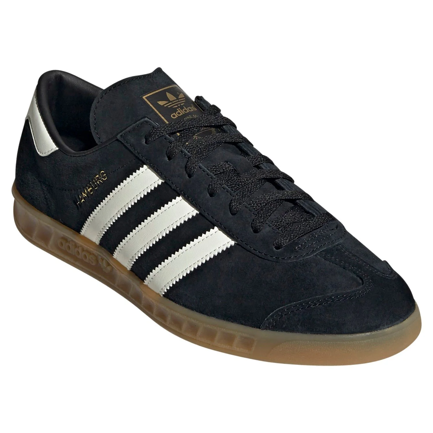 adidas Originals Hamburg Shoes - Black - Image 2