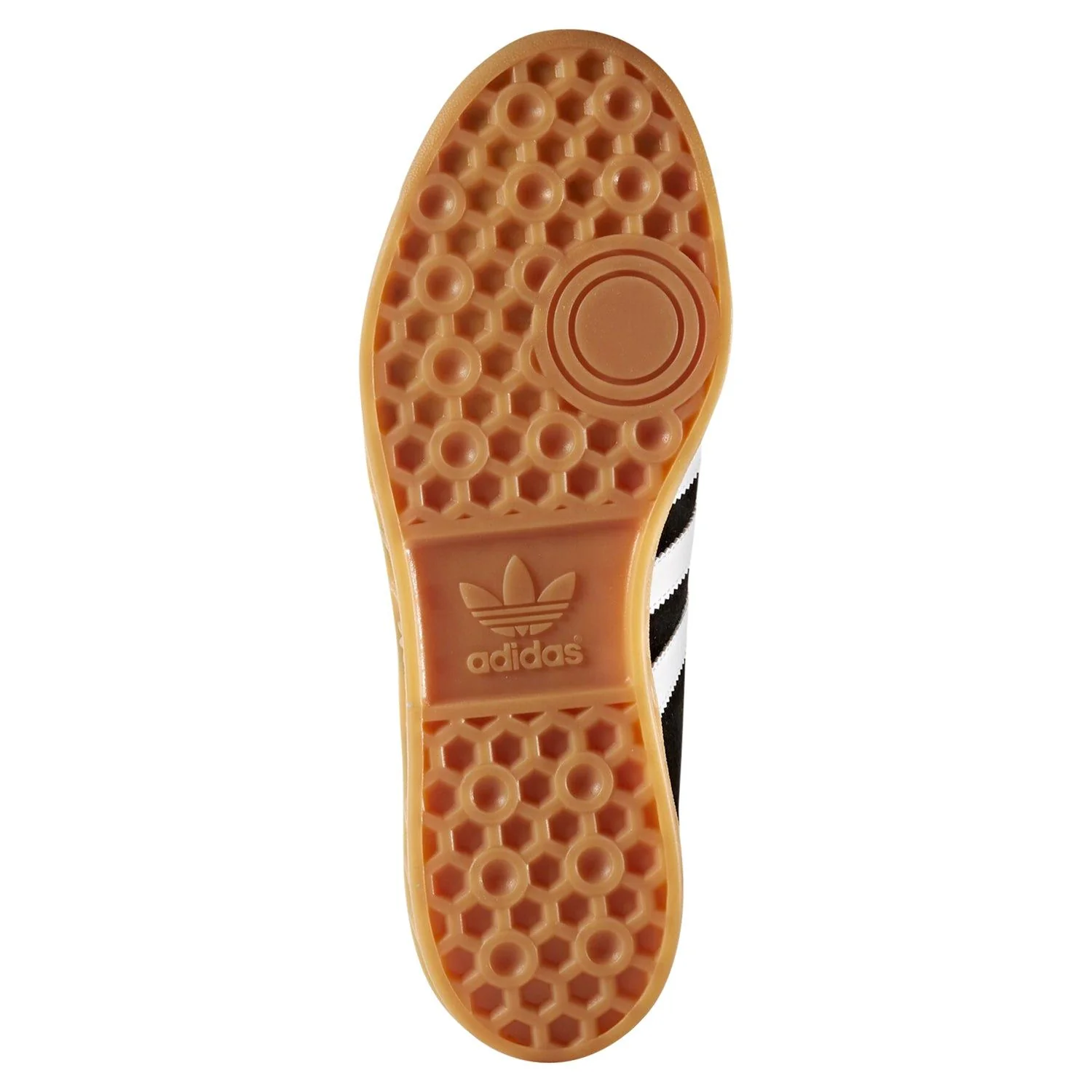 adidas Originals Hamburg Shoes - Black / White / Gum - Image 5