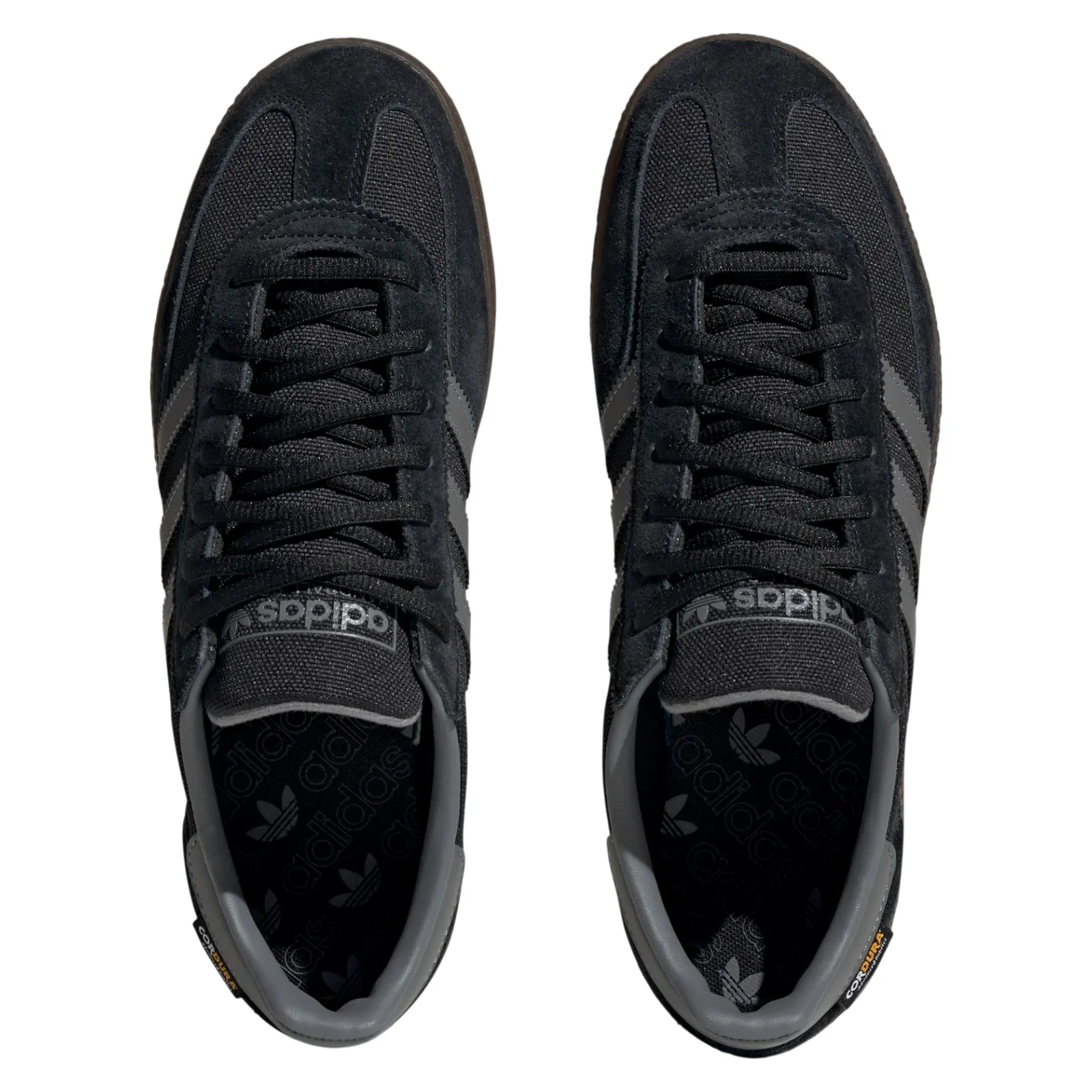adidas Originals Handball Spezial Cordura Shoes - Core Black / Gray Four - Image 6