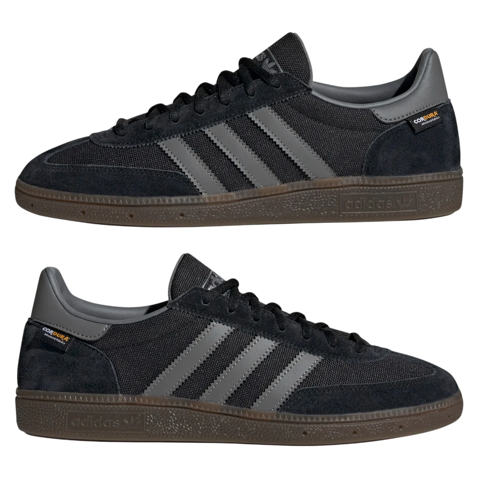 adidas Originals Handball Spezial Cordura Shoes - Core Black / Gray Four - Image 9
