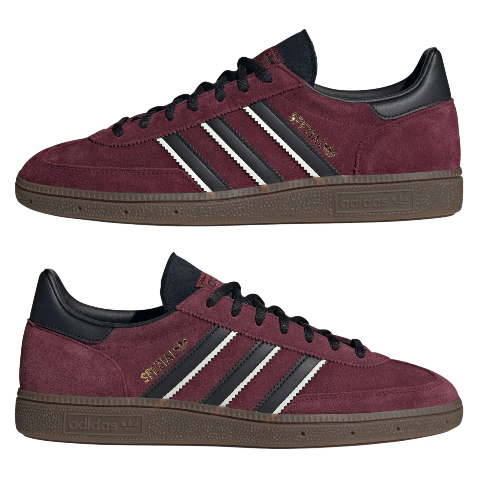 adidas Originals Handball Spezial Shoes - Maroon / Core Black - Image 7