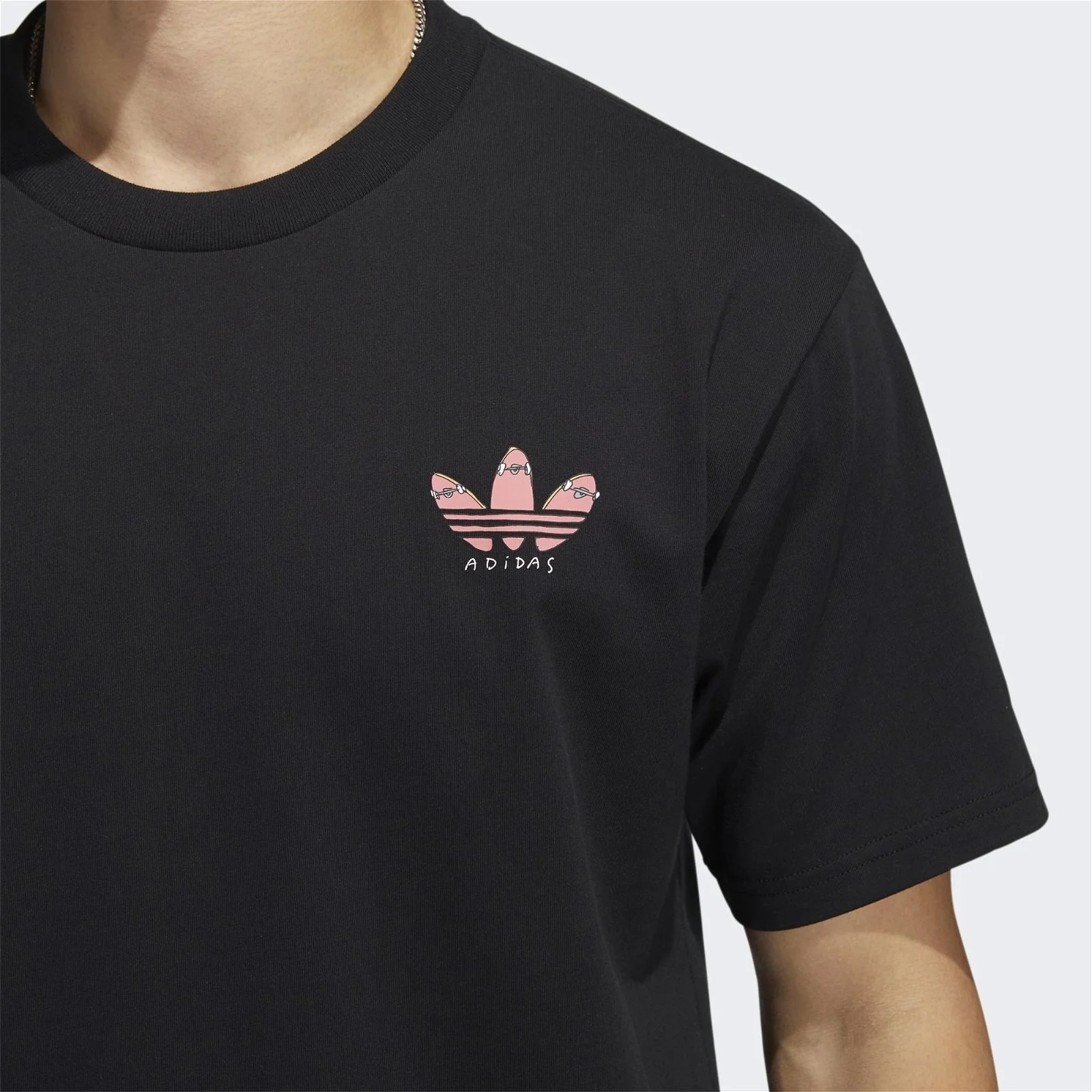 adidas Originals Henry Jones Push Tee - Black - Image 4
