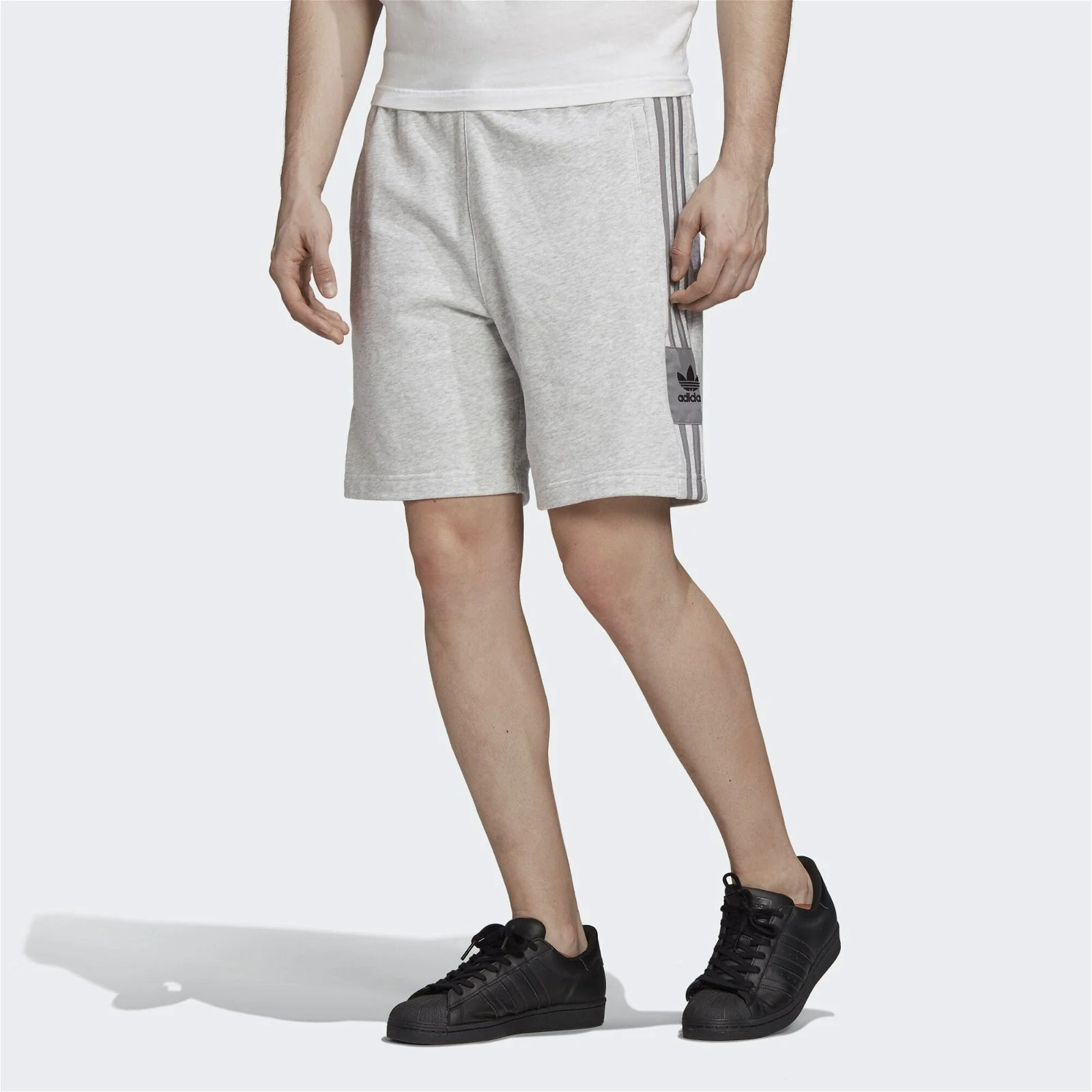 adidas Originals ID96 2.0 Shorts - Grey - Image 3