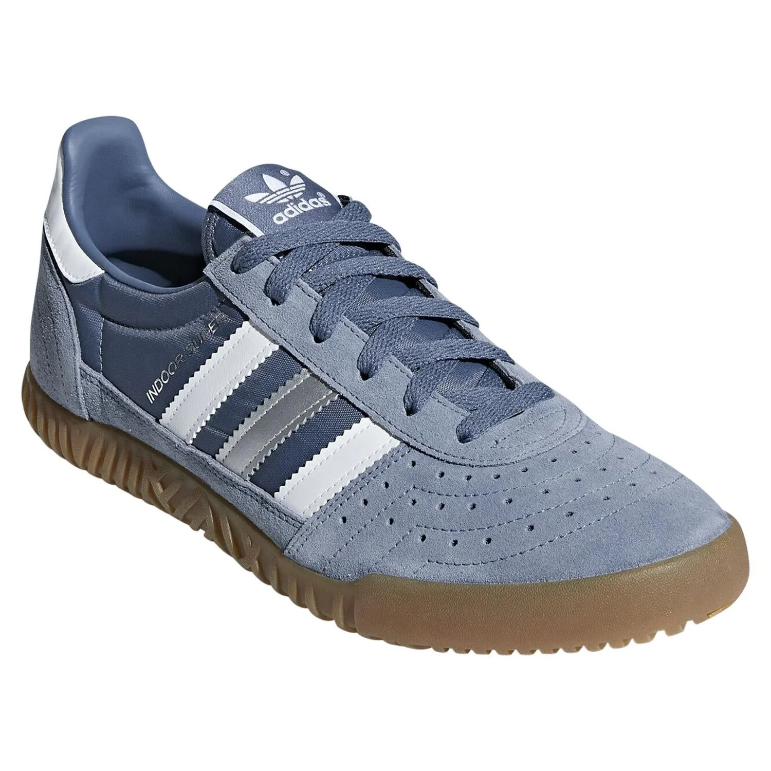 adidas Originals Indoor Super Trainers - Raw Steel - Image 2