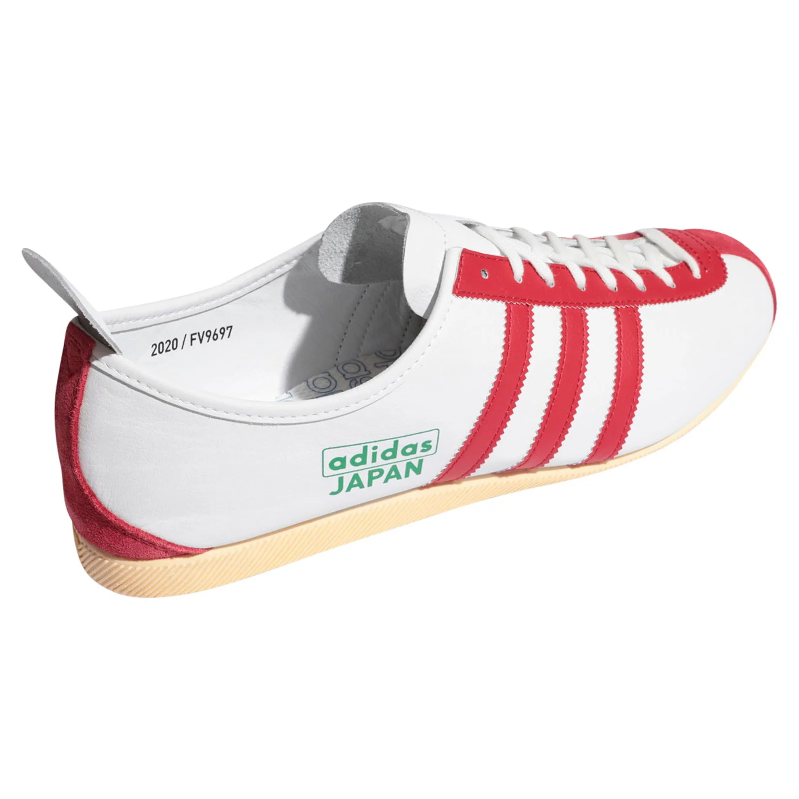 adidas Originals Japan Trainers - White/Red/Green - Image 3