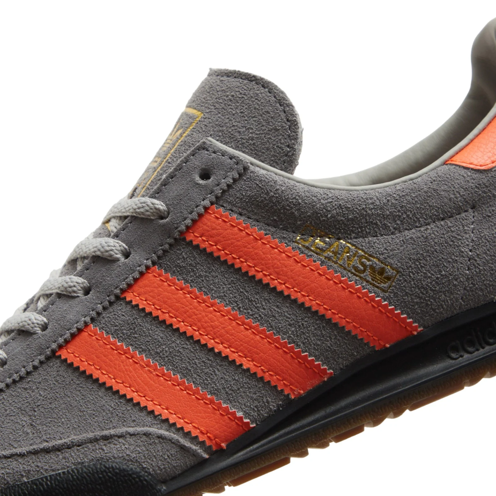 adidas Originals Jeans Shoes - Grey / Orange - Image 4