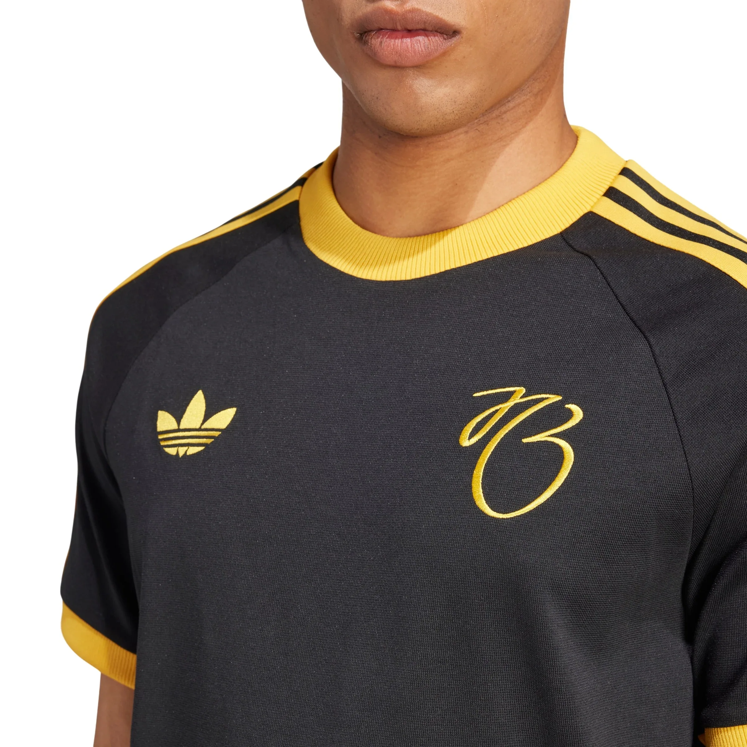 adidas Originals Jude Bellingham 3-Stripes T-Shirt - Black - Image 2