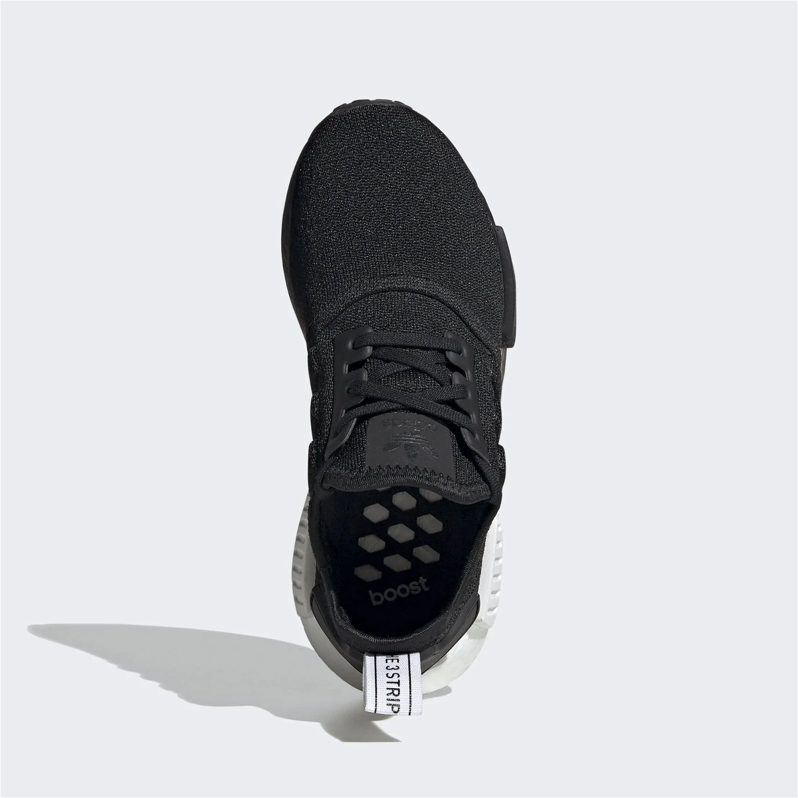 adidas Originals Junior NMD R1 Shoes - Core Black / Cloud White - Image 4