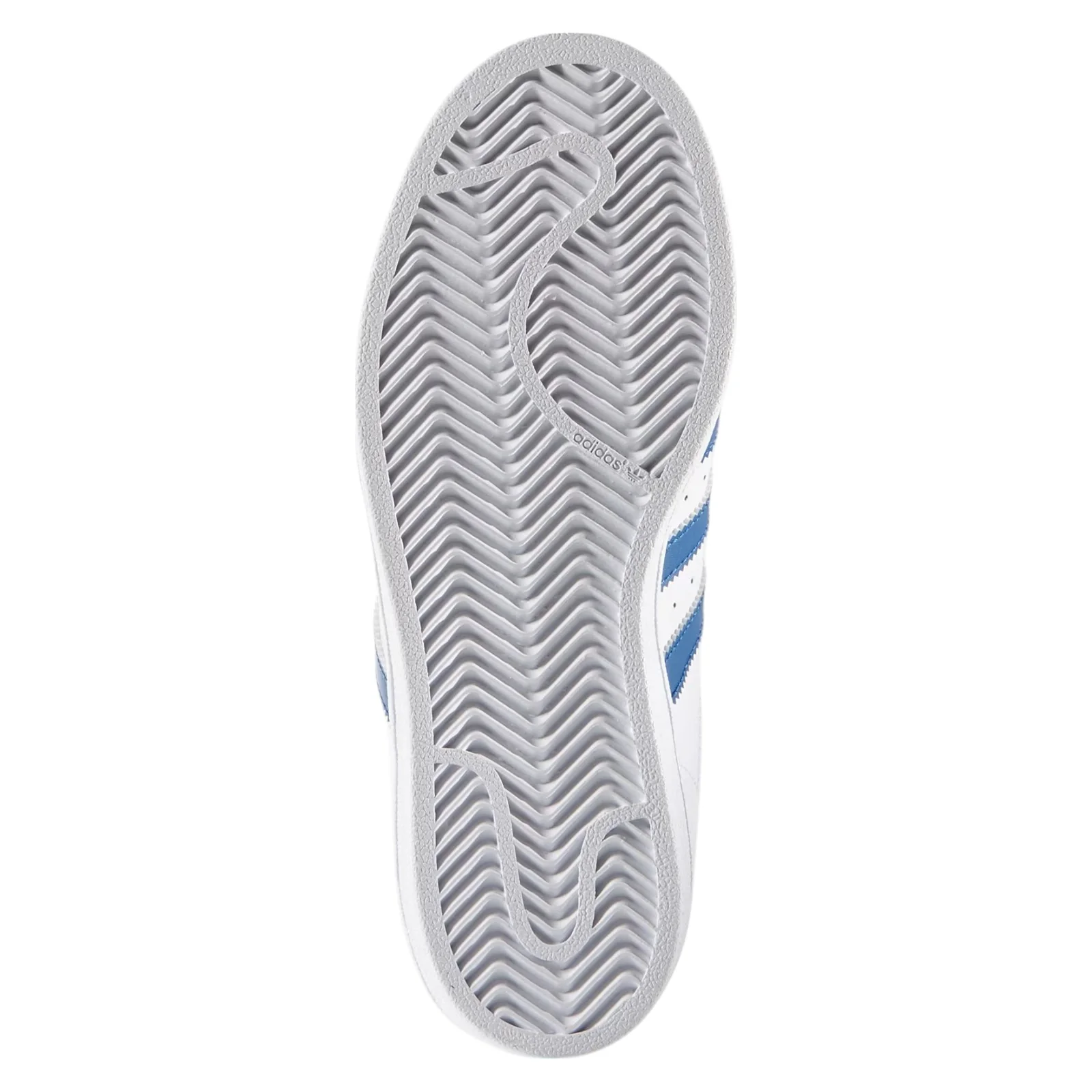adidas Originals Junior Superstar Foundation Trainers - White Blue - Image 5