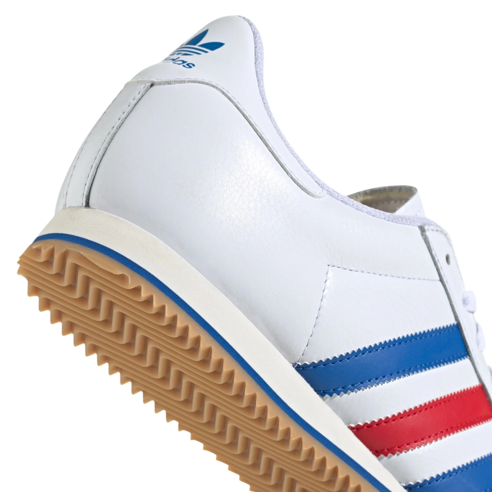 adidas Originals Kick 74 Shoes - Cloud White / Blue / Better Scarlet - Image 5