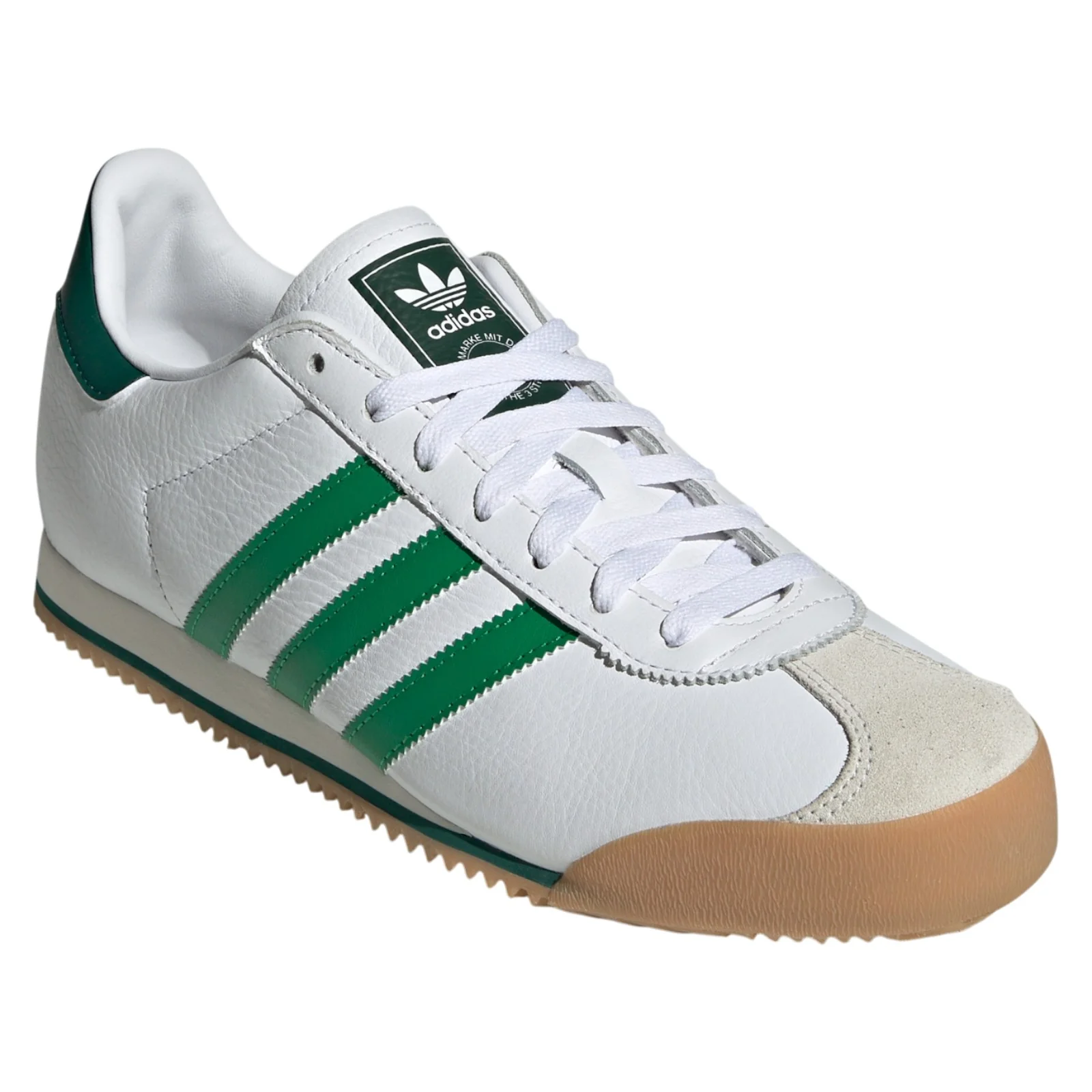 adidas Originals Kick K 74 Shoes - Cloud White / Green - Image 2
