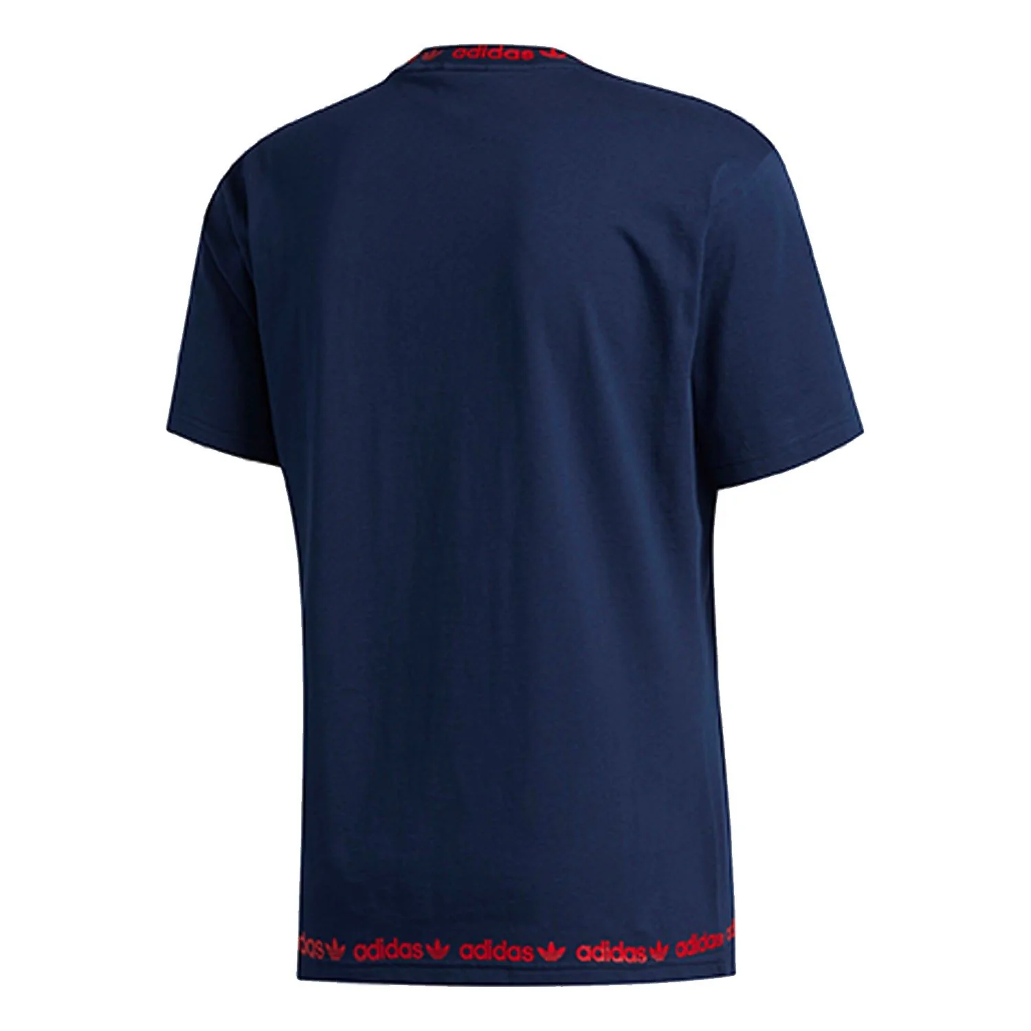 adidas Originals Linear Logo Repeat T-Shirt - Navy - Image 2