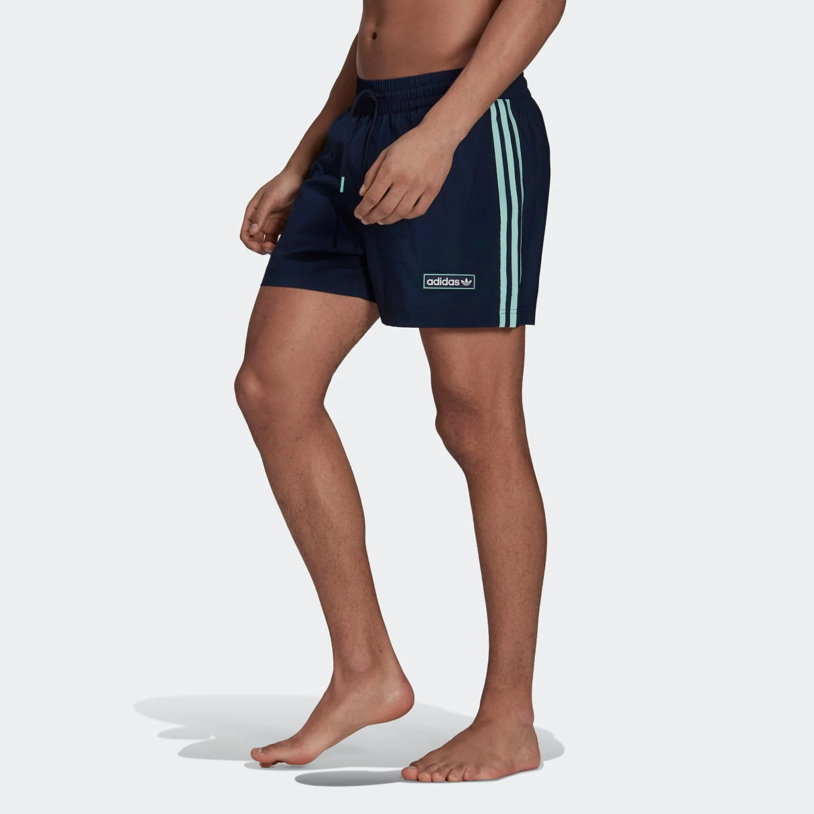 adidas Originals Linear Logo Swimshorts - Collegiate Navy - Image 2