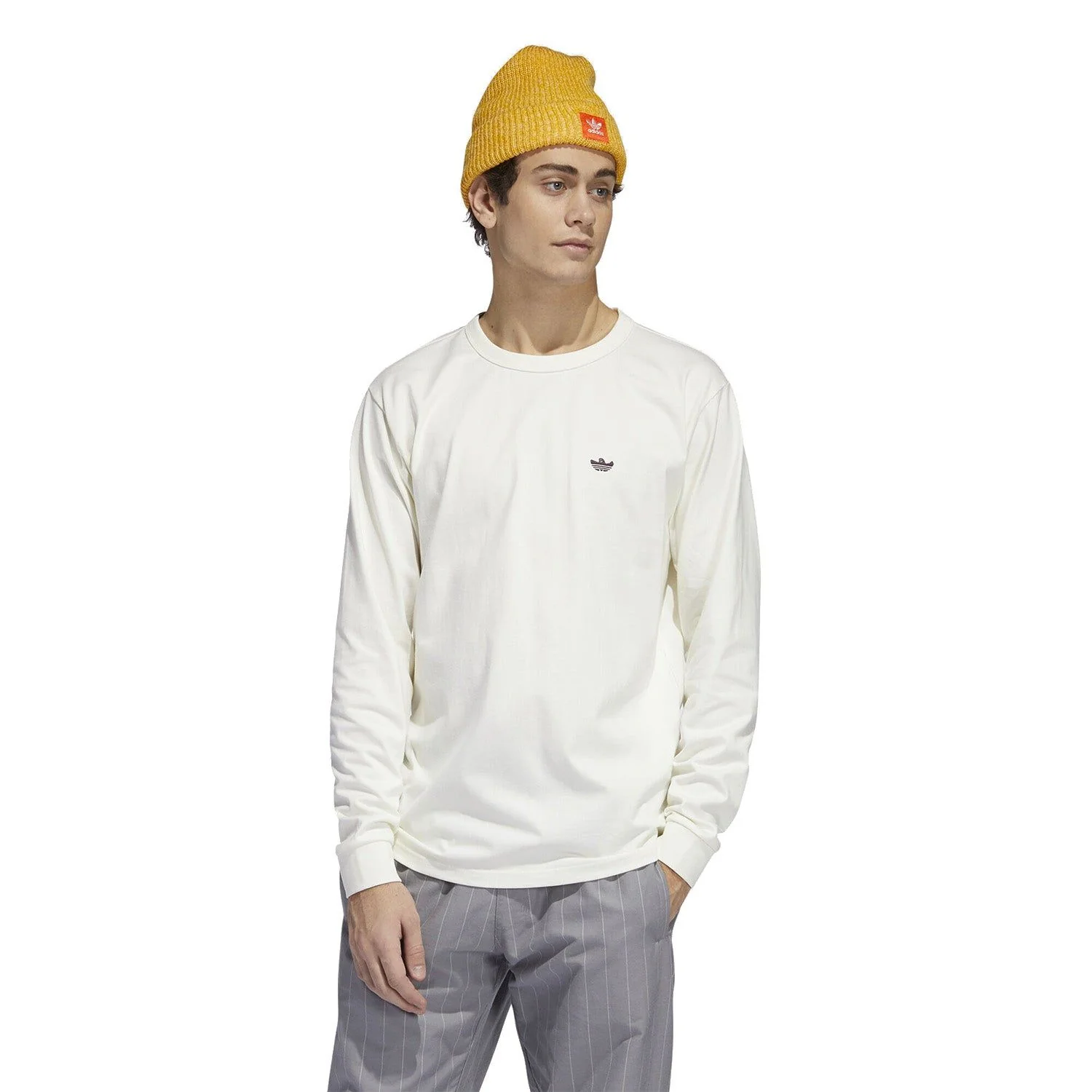 adidas Originals Long Sleeve Shmoo Tee (Gender Neutral) - Off White - Image 3