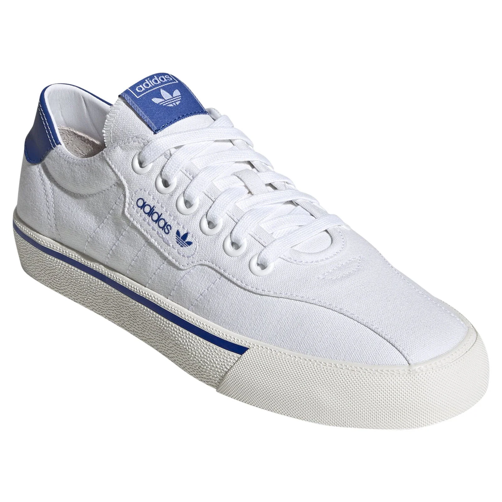 adidas Originals Love Set Super Trainers - White & Blue - Image 2
