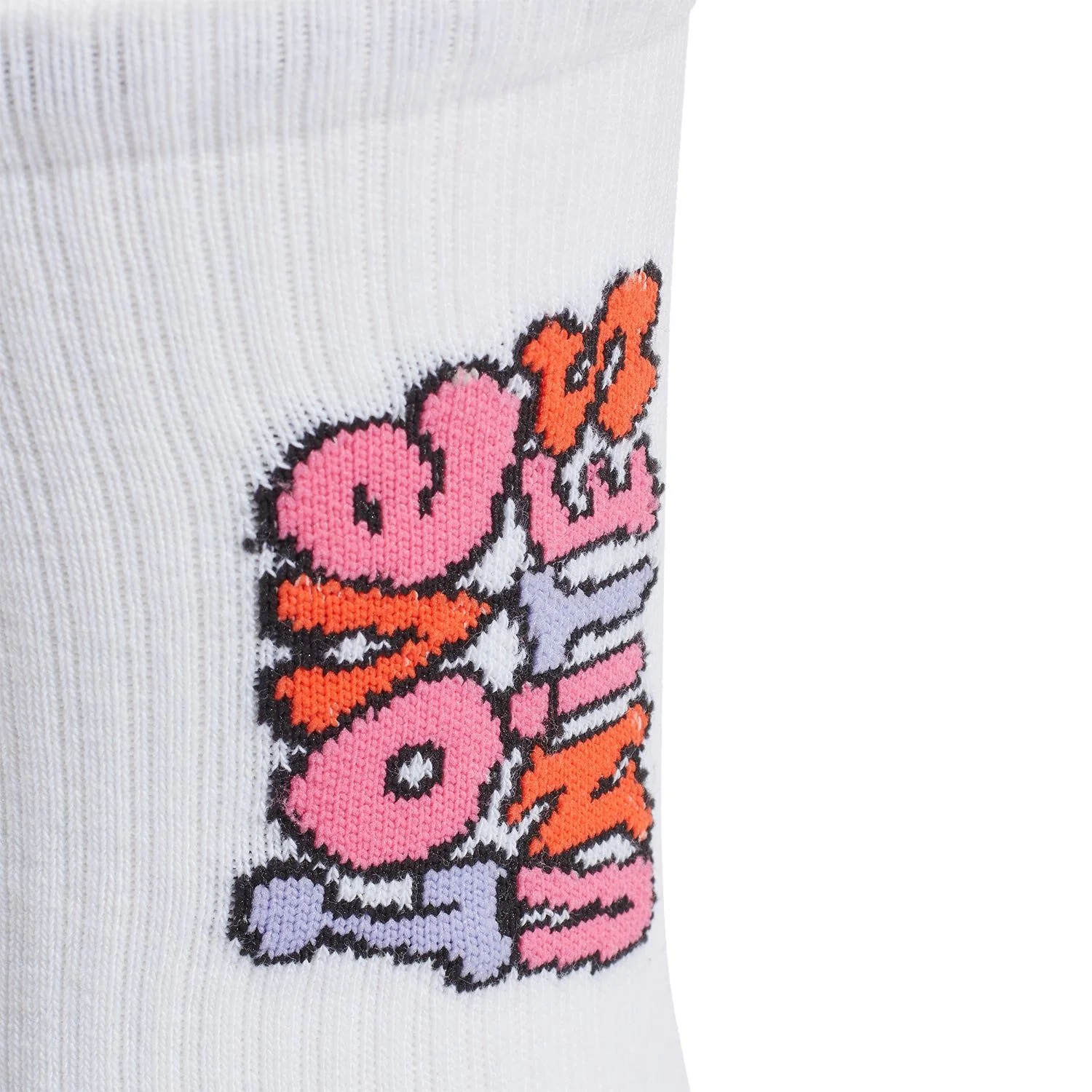 adidas Originals Love Unites Crew Socks 3 Pairs - White - Image 2