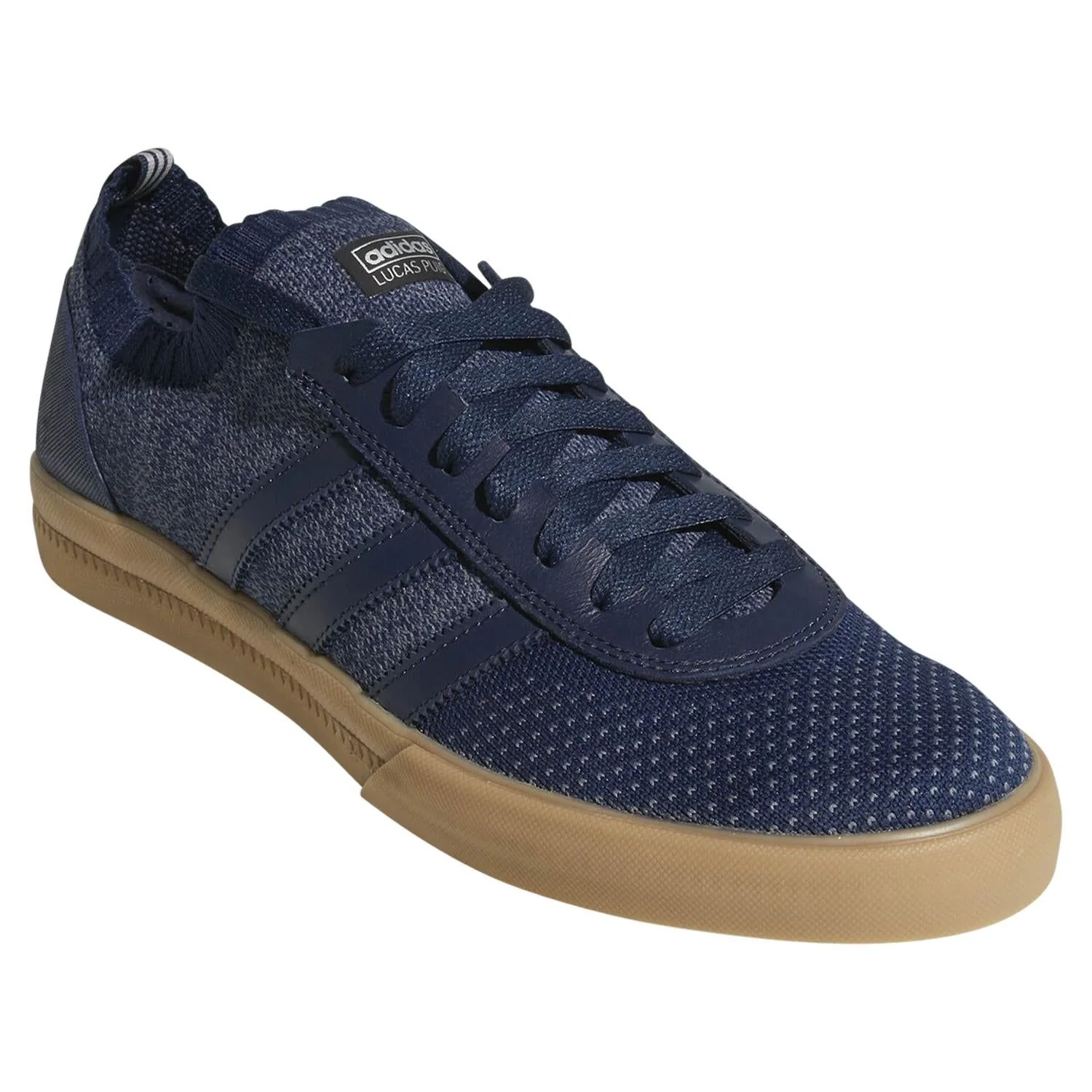 adidas Originals Lucas Premiere Primeknit Trainers - Collegiate Navy - Image 2