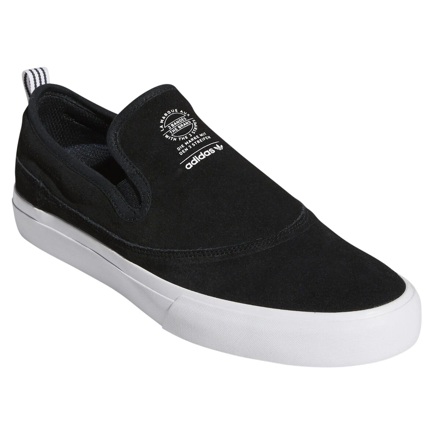 adidas Originals Matchcourt Slip Trainers - Black - Image 2