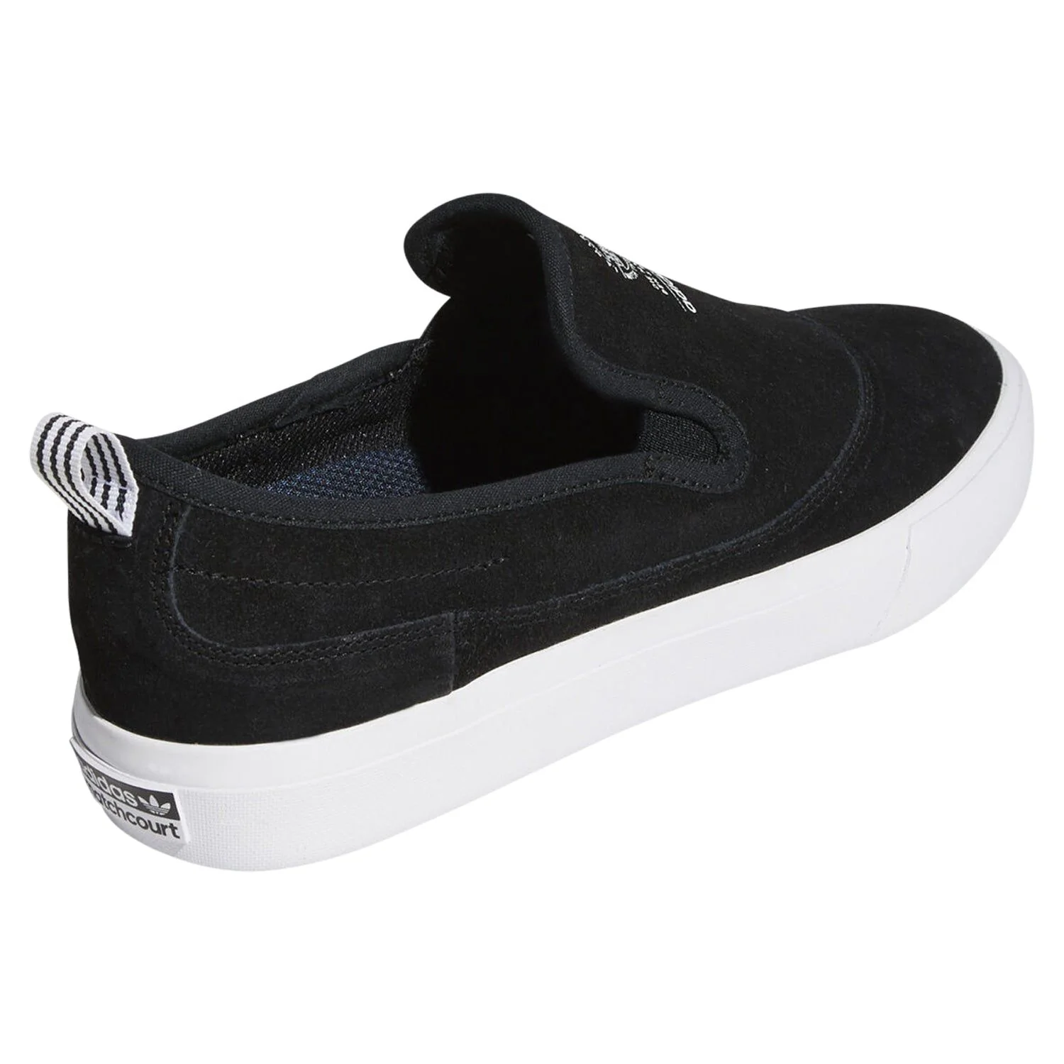 adidas Originals Matchcourt Slip Trainers - Black - Image 3