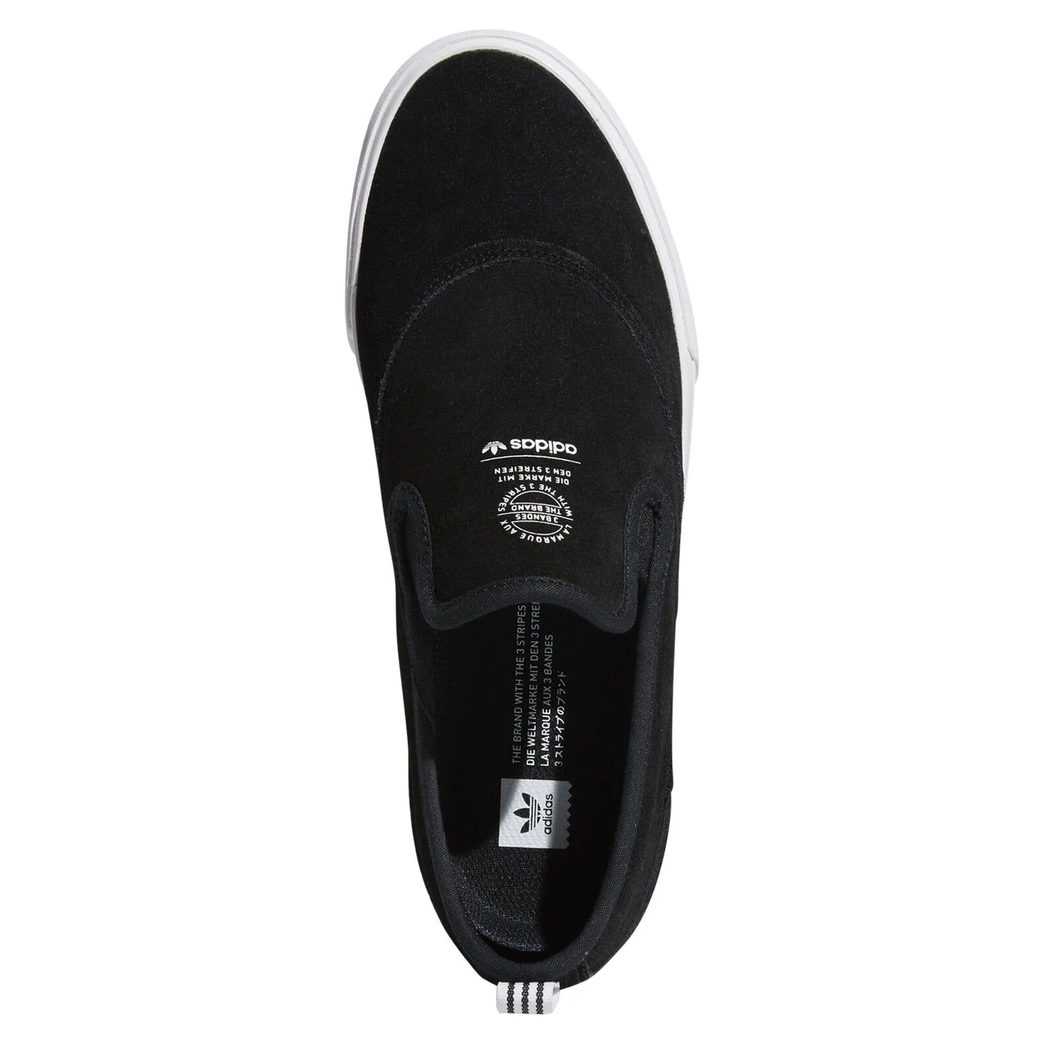adidas Originals Matchcourt Slip Trainers - Black - Image 4