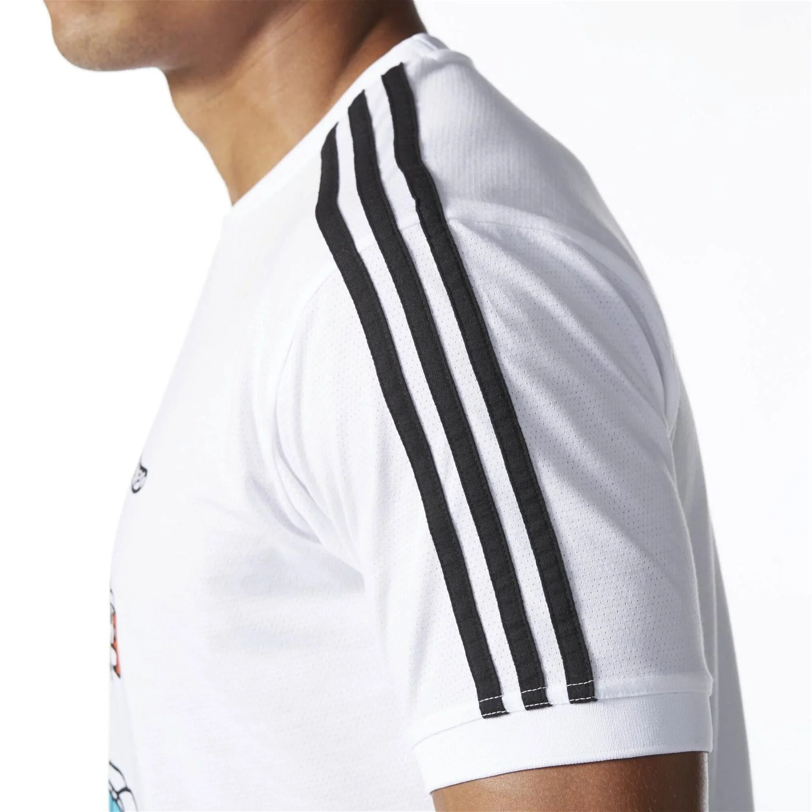 adidas Originals MEKA Death Jersey - White - Image 5