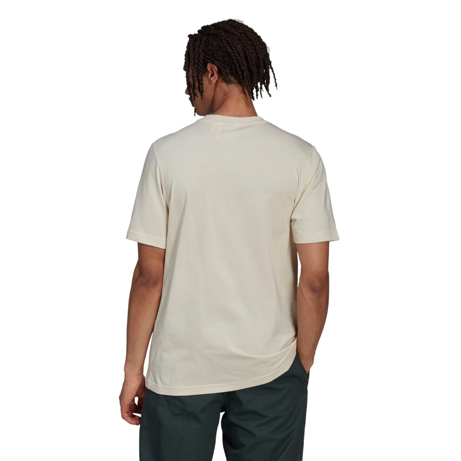 adidas Originals Mellow Ride Club Tee - Wonder White - Image 3