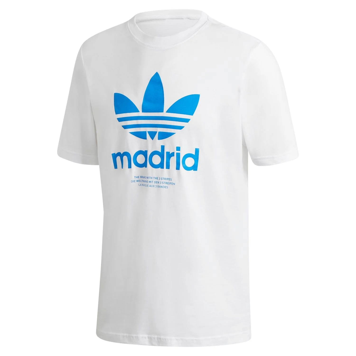 adidas Originals Men's Madrid Trefoil T-Shirt - White