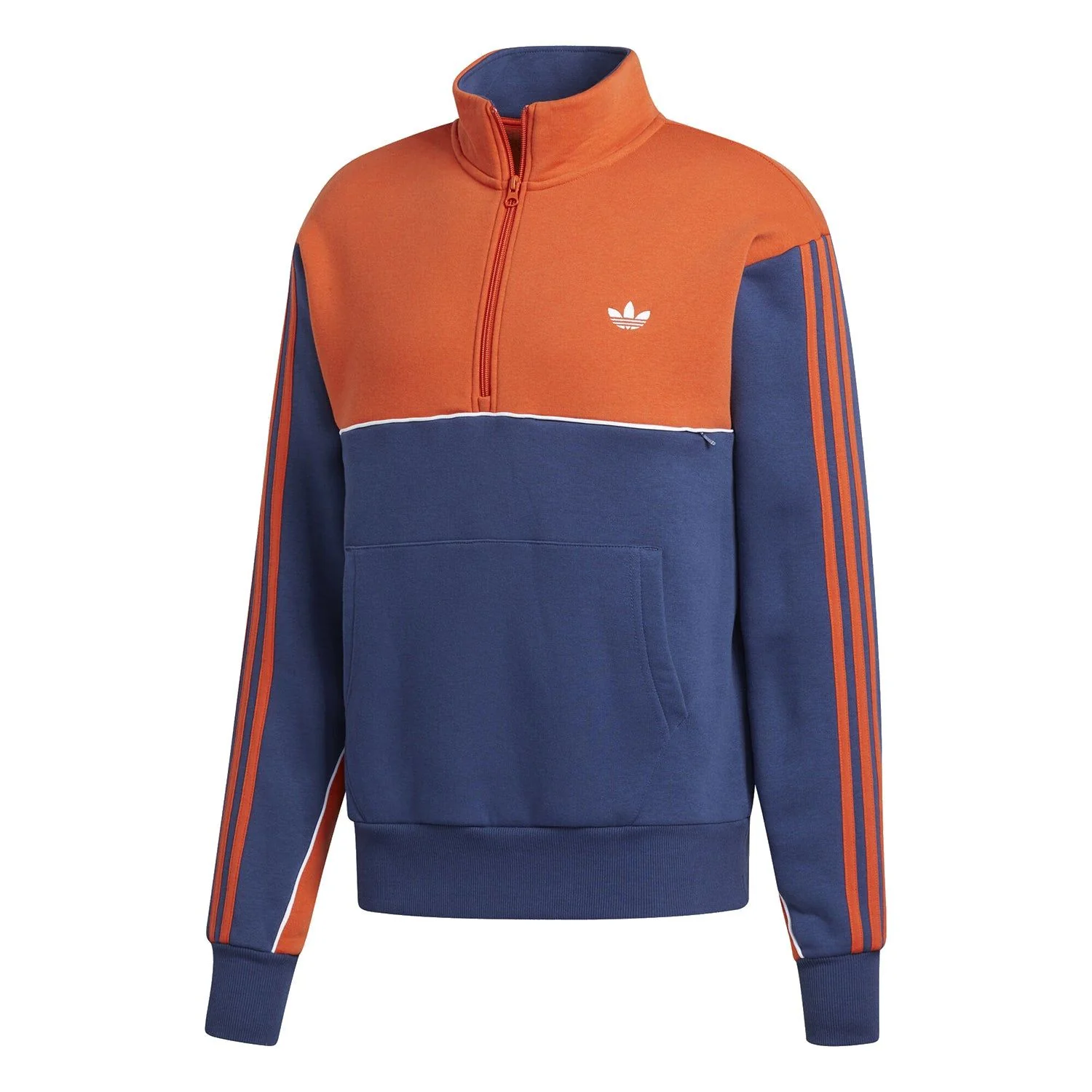 adidas Originals Mod Half Zip Sweat - Navy